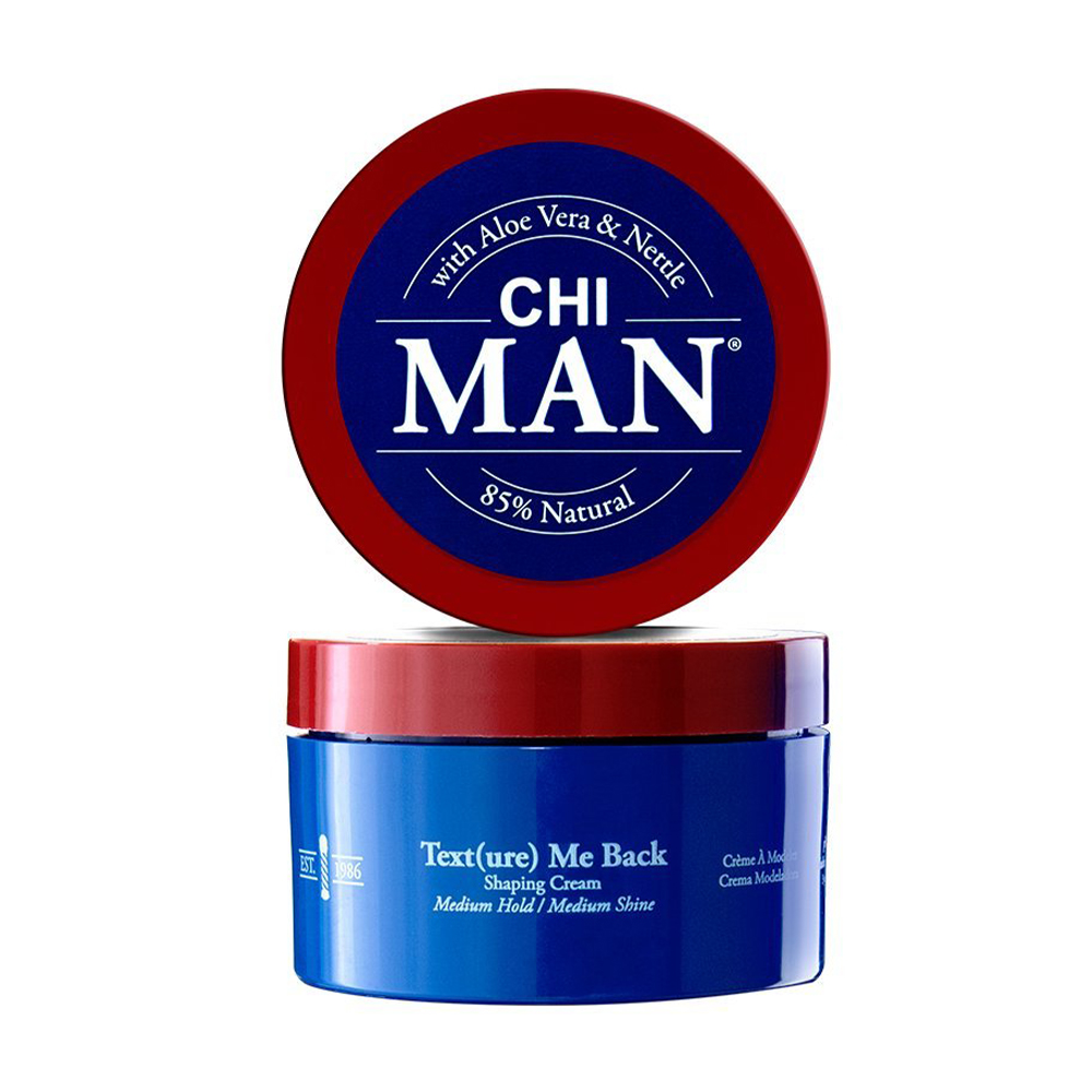 

Уцінка! Крем для укладання волосся CHI Man Text(Ure) Me Back Shaping Cream Середня фіксація, 85 г