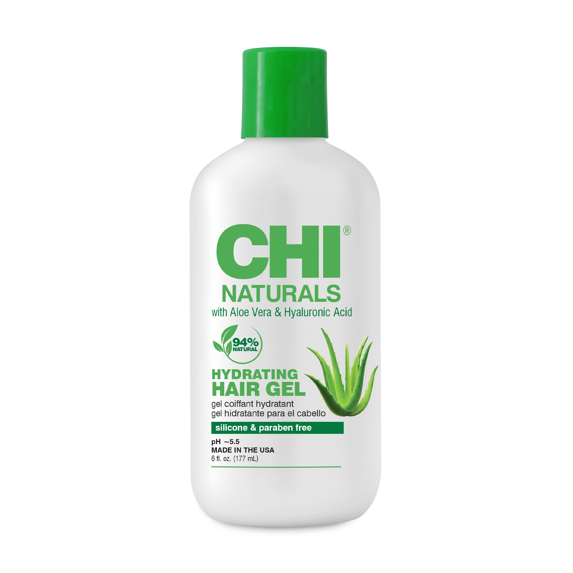 

Зволожувальний гель для укладання волосся CHI Naturals Hydrating Hair Gel, 177 мл