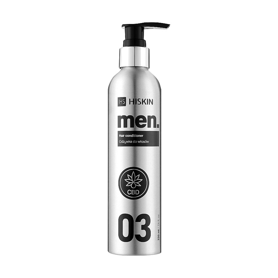 

Чоловічий кондиціонер для волосся HiSkin CBD Men Hair Conditioner з екстрактом конопель, 220 мл