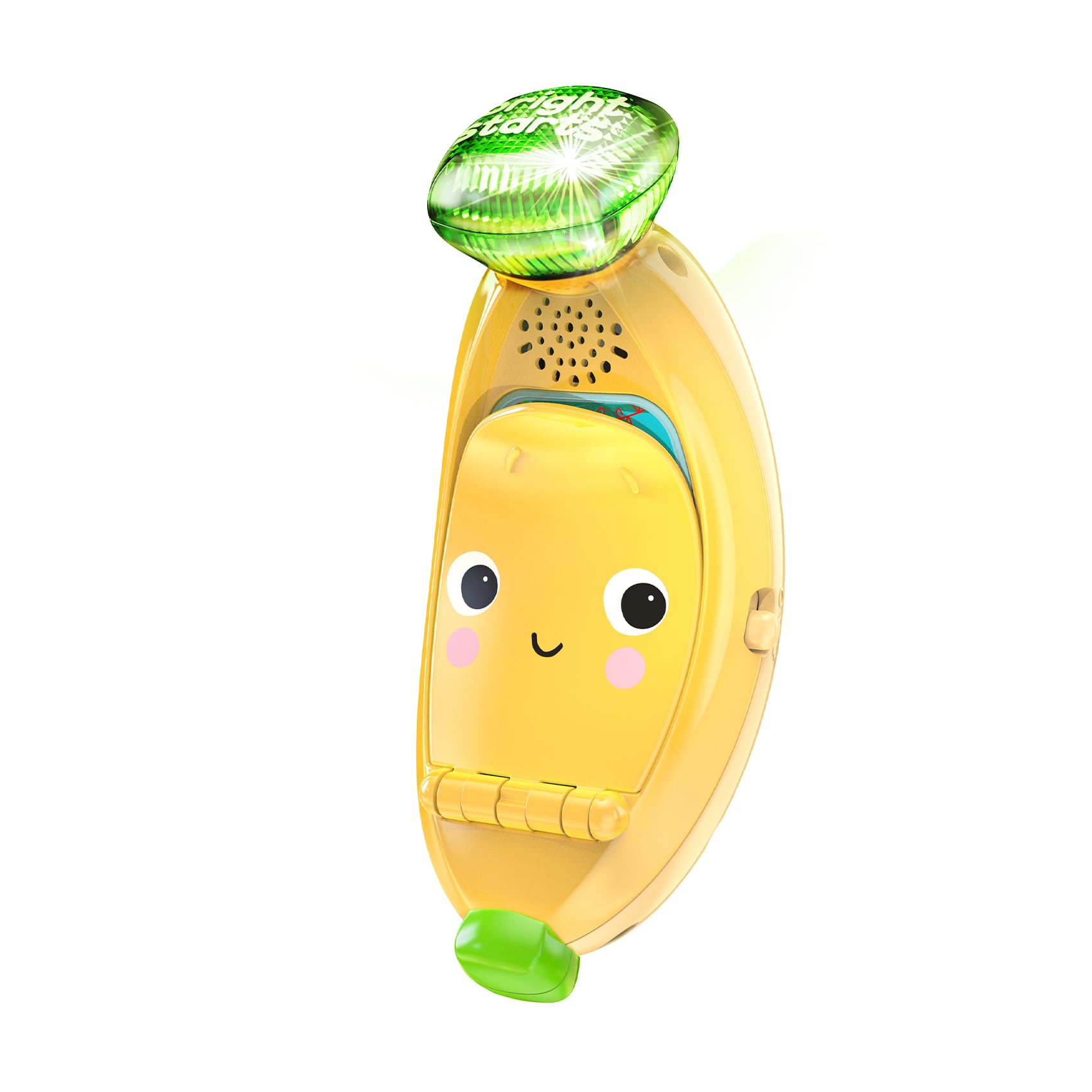 

Дитяча музична іграшка Bright Starts Babblin Banana, 4.62*7.11*16.51 см, від 6 місяців (12497)