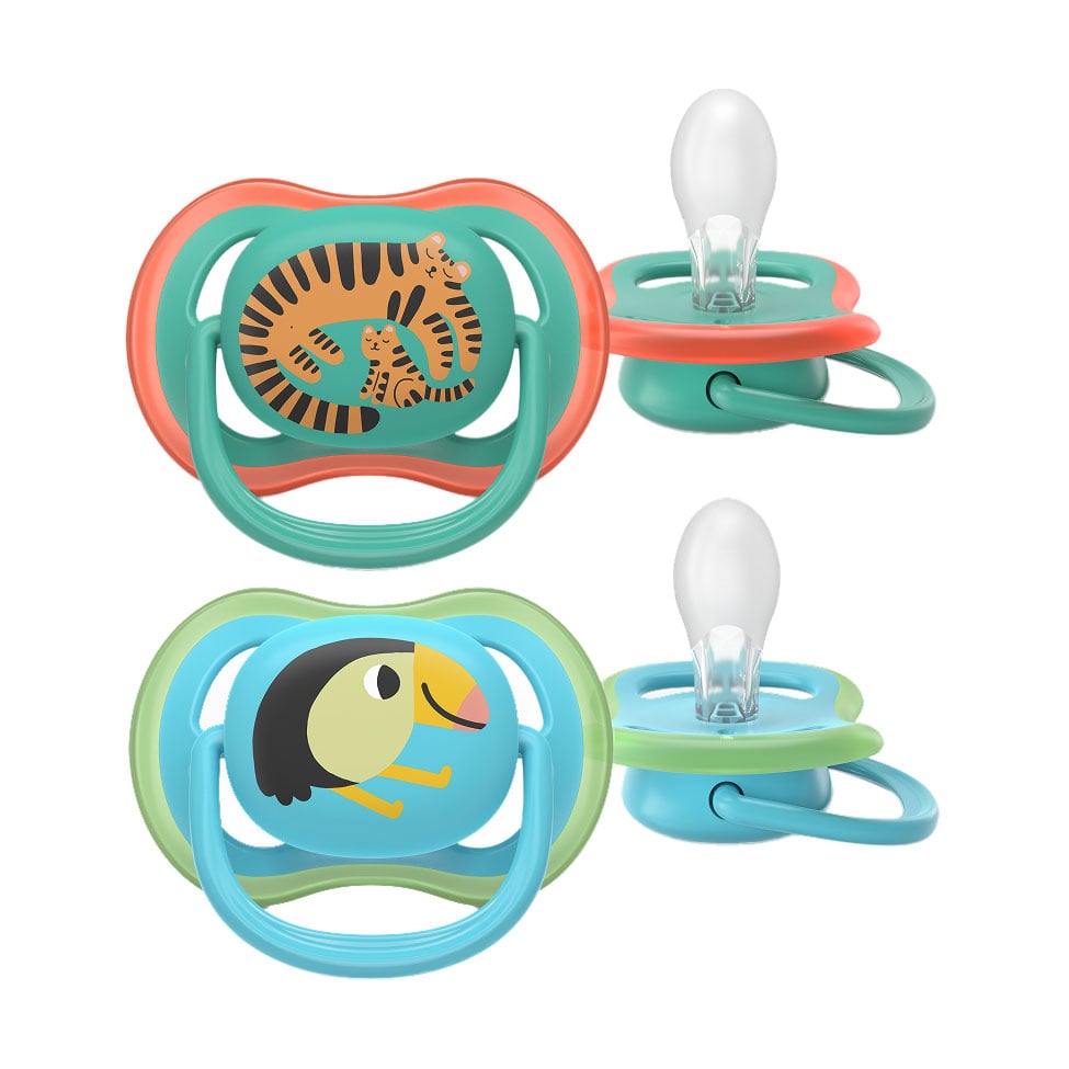 

Пустушка PHILIPS AVENT Ultra Air від 6 місяців до 1.5 року, 2 шт (SCF087/11)