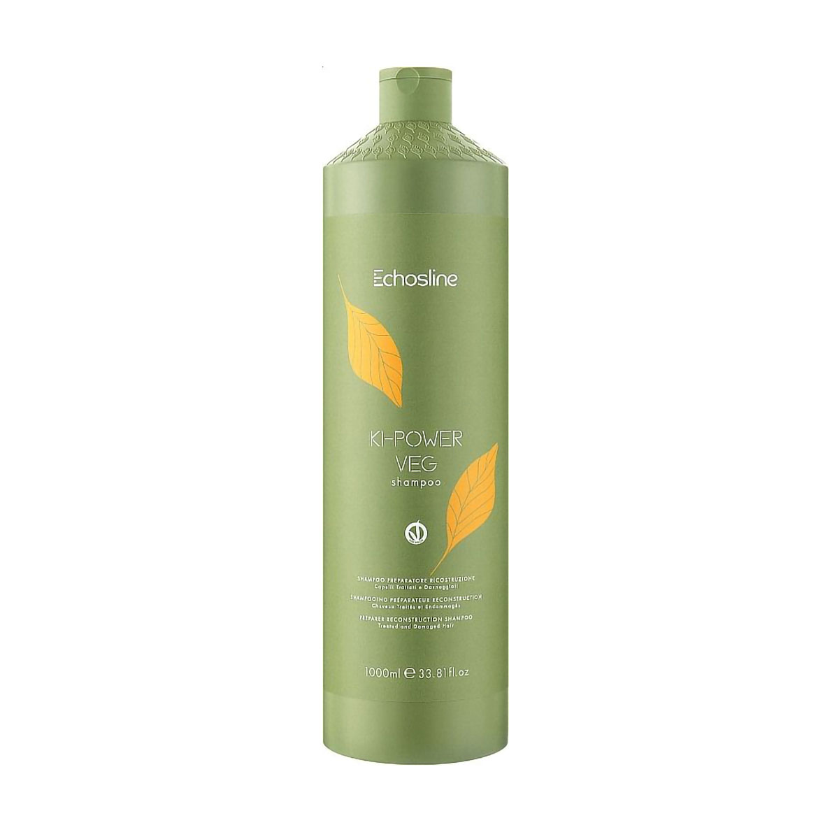 

Уцінка! Шампунь Echosline Ki-Power Veg Shampoo для реконструкції пошкодженого волосся, 1 л