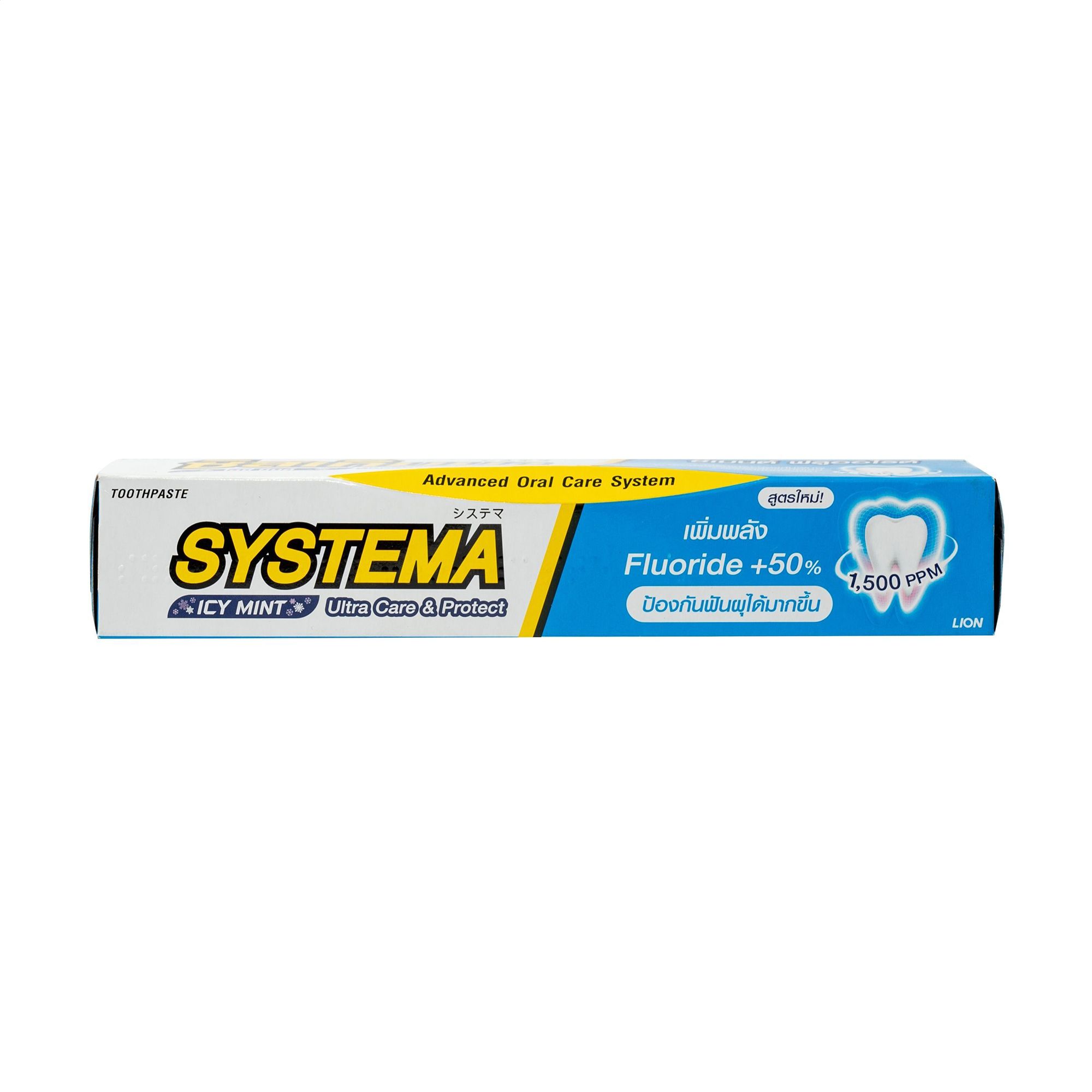 

Уцінка! Зубна паста LION Thailand Systema Ultra Care & Protect Icy Mint, 90 г