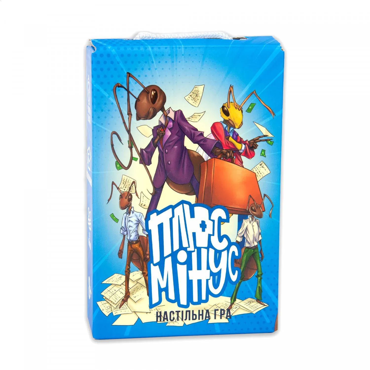 

Настільна гра Strateg Плюс мінус, українською мовою, від 8 років, 18*12*4.5 см (30292)