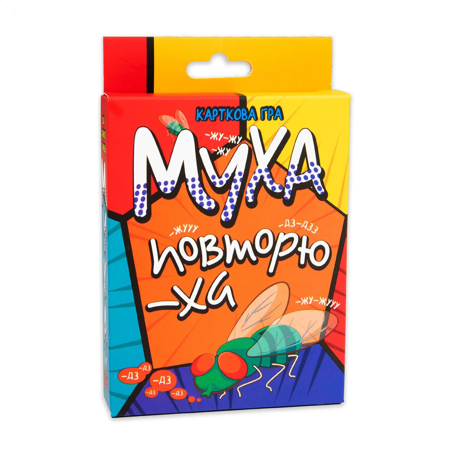 

Настільна гра Strateg Муха-повторюха, українською мовою, від 6 років, 12*9.2*2.2 см (30380)