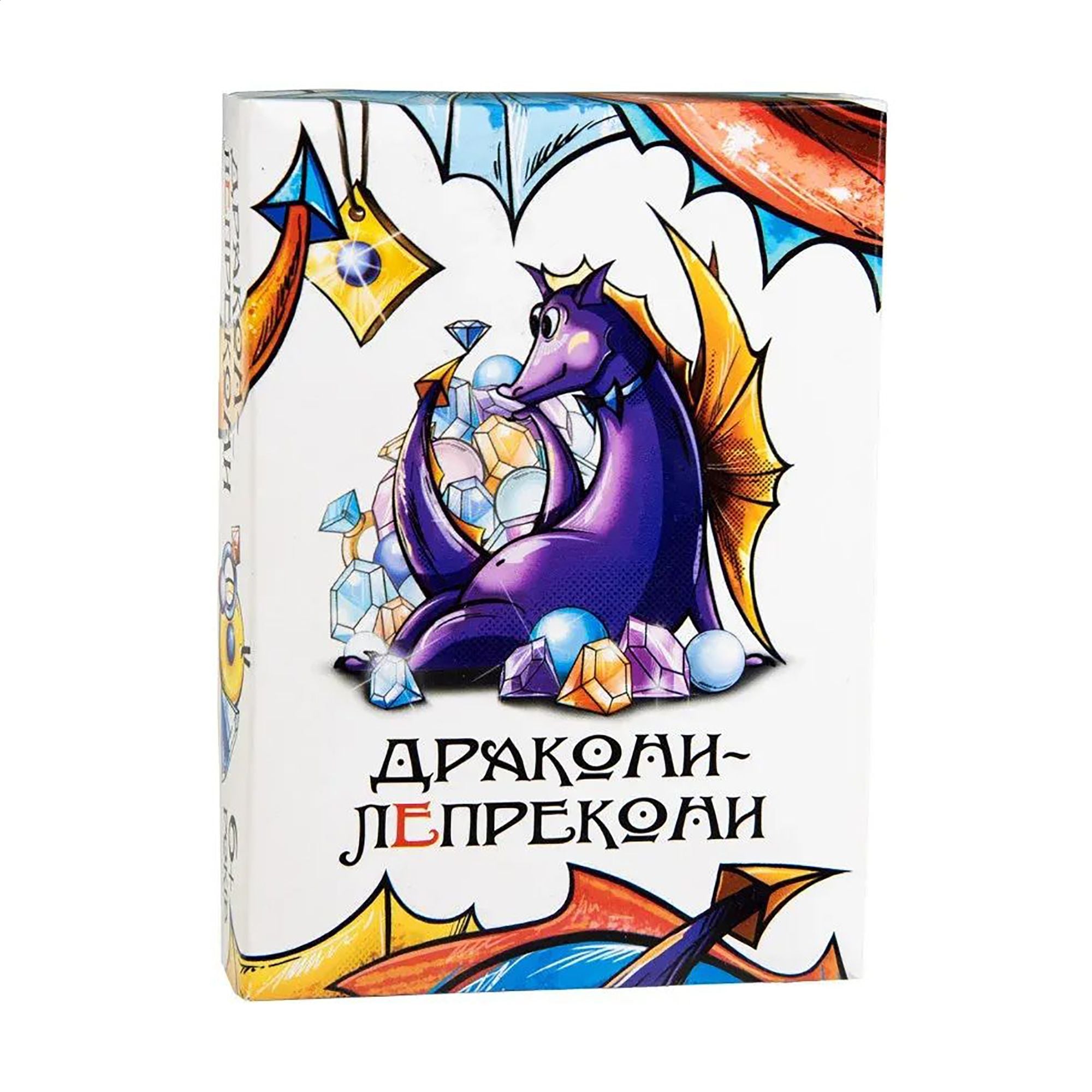 

Настільна гра Strateg Дракони-Лепрекони, українською мовою, від 6 років, 13.5*9.5*2.6 см (30282)