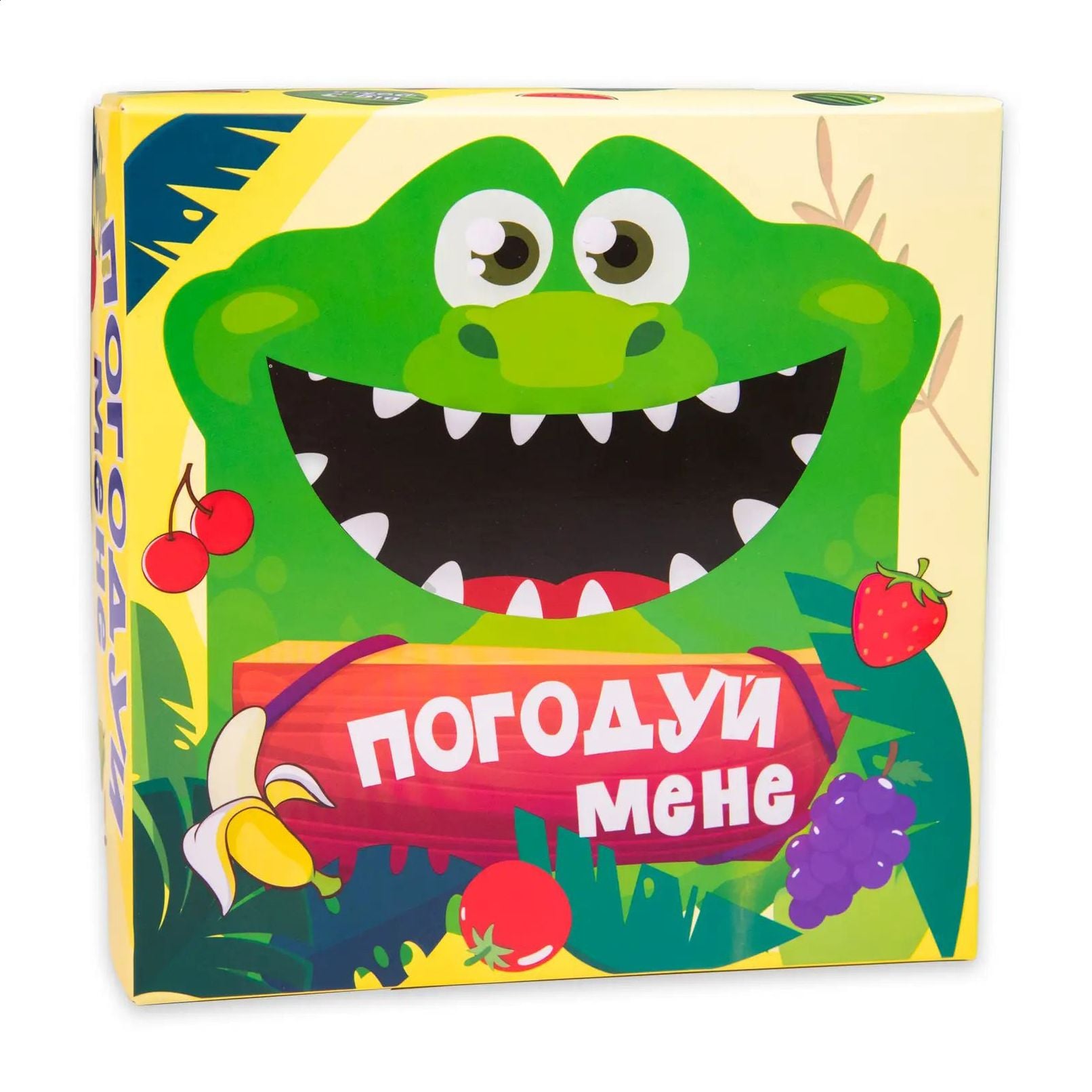 

Настільна гра Strateg Погодуй мене, крокодил, українською мовою, від 3 років, 20*20*6.5 см (30379)