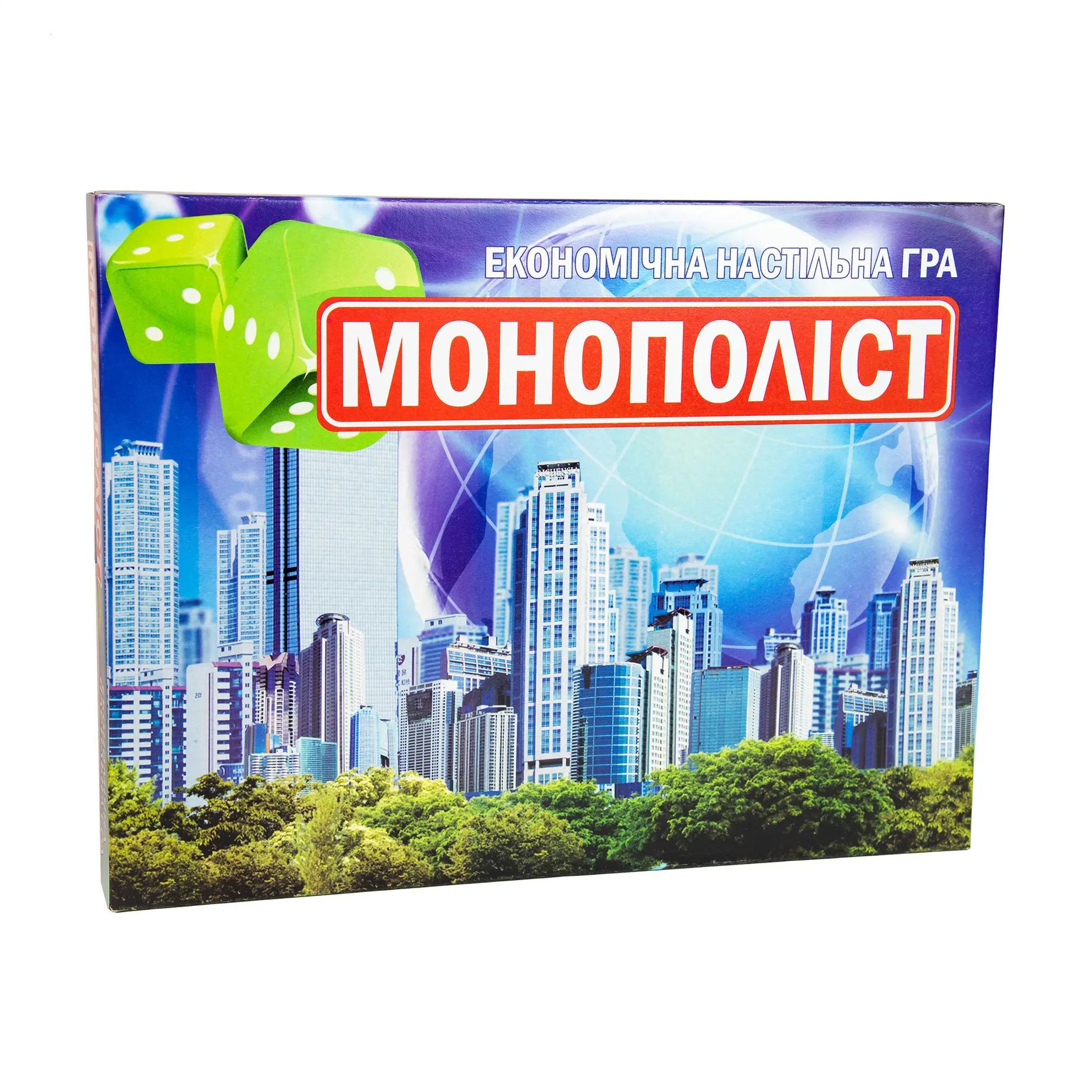 

Настільна гра Strateg Монополіст, українською мовою, від 10 років, 38*29*4 см (508)