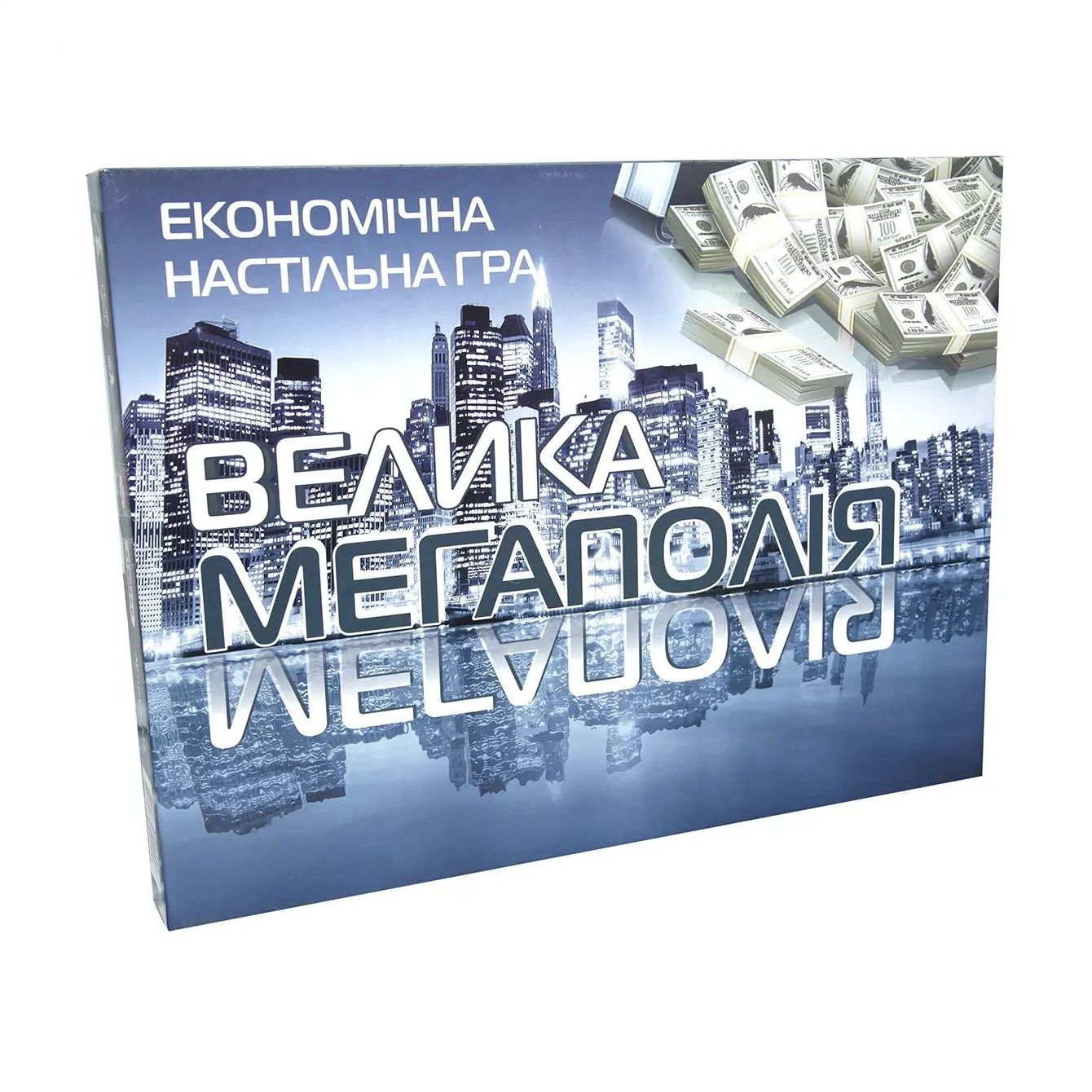 

Настільна гра Strateg Велика мегаполія, українською мовою, від 10 років, 38*29*4 см (515)