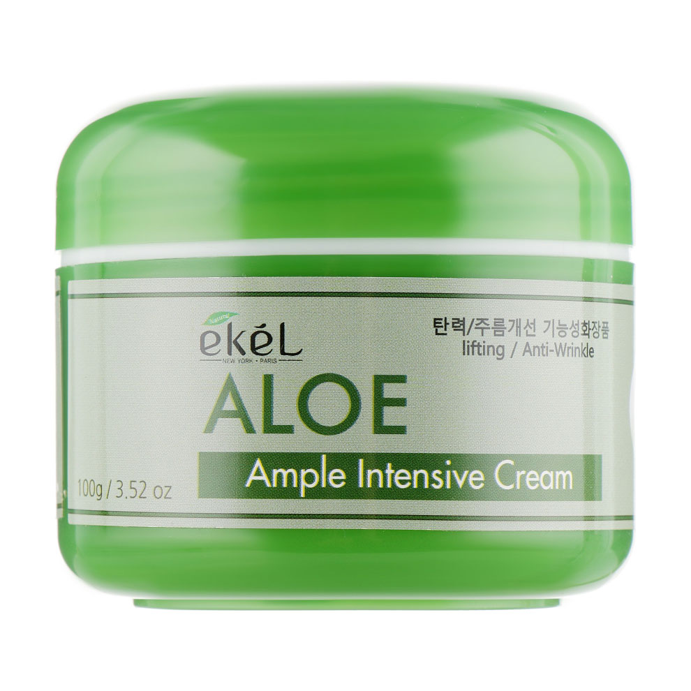 Крем для обличчя Ekel Aloe Ample Intensive Cream з екстрактом алое, 100 г
