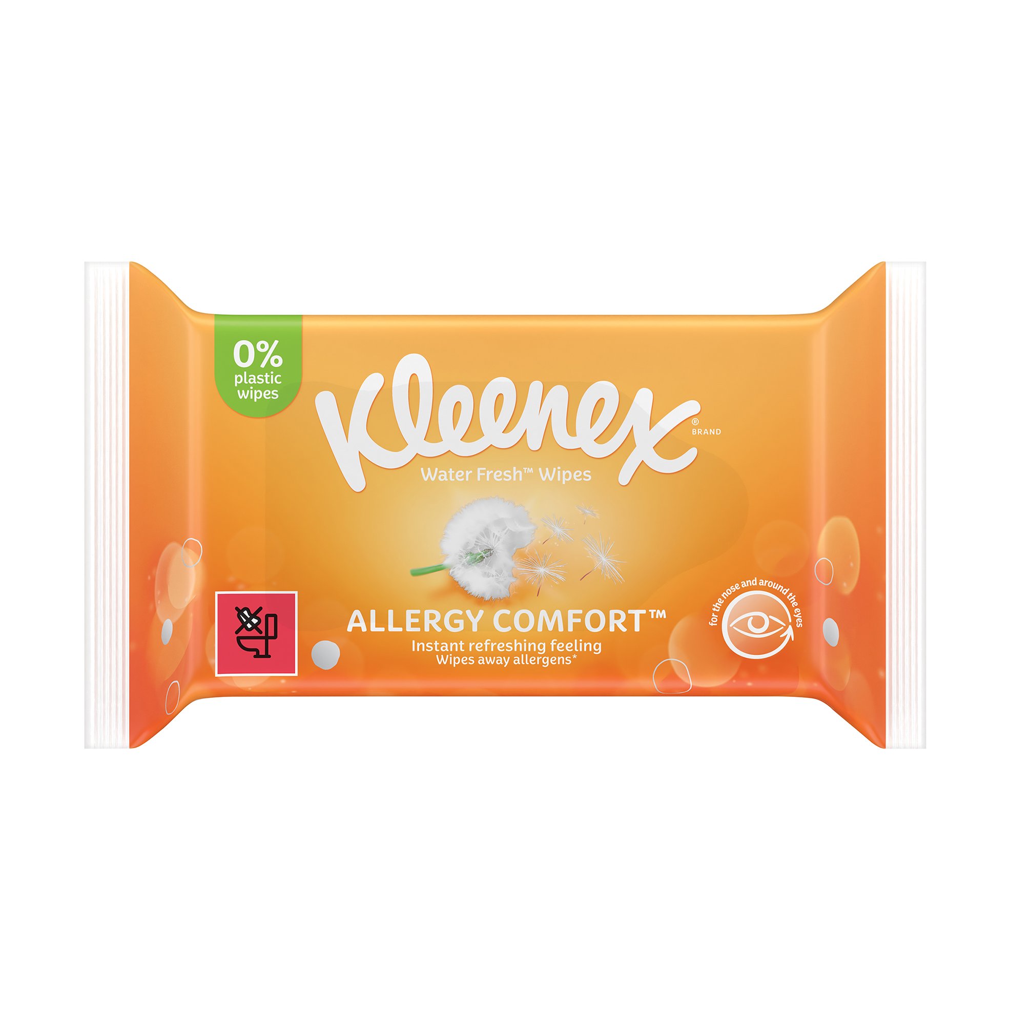 

Уцінка! Вологі серветки Kleenex Allergy Comfort, 40 шт
