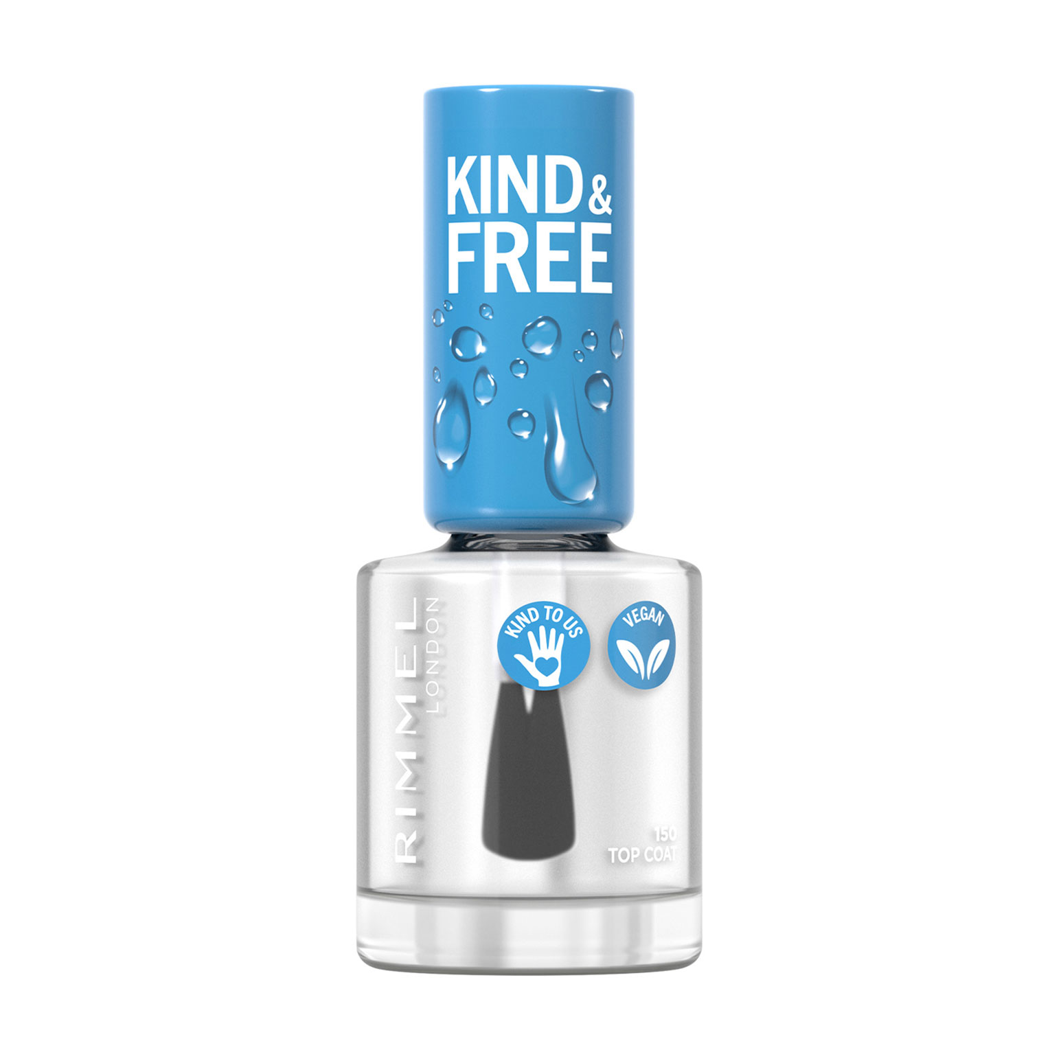 

Закріплювач лака для нігтів Rimmel Kind & Free 150 Top Coat, 8 мл