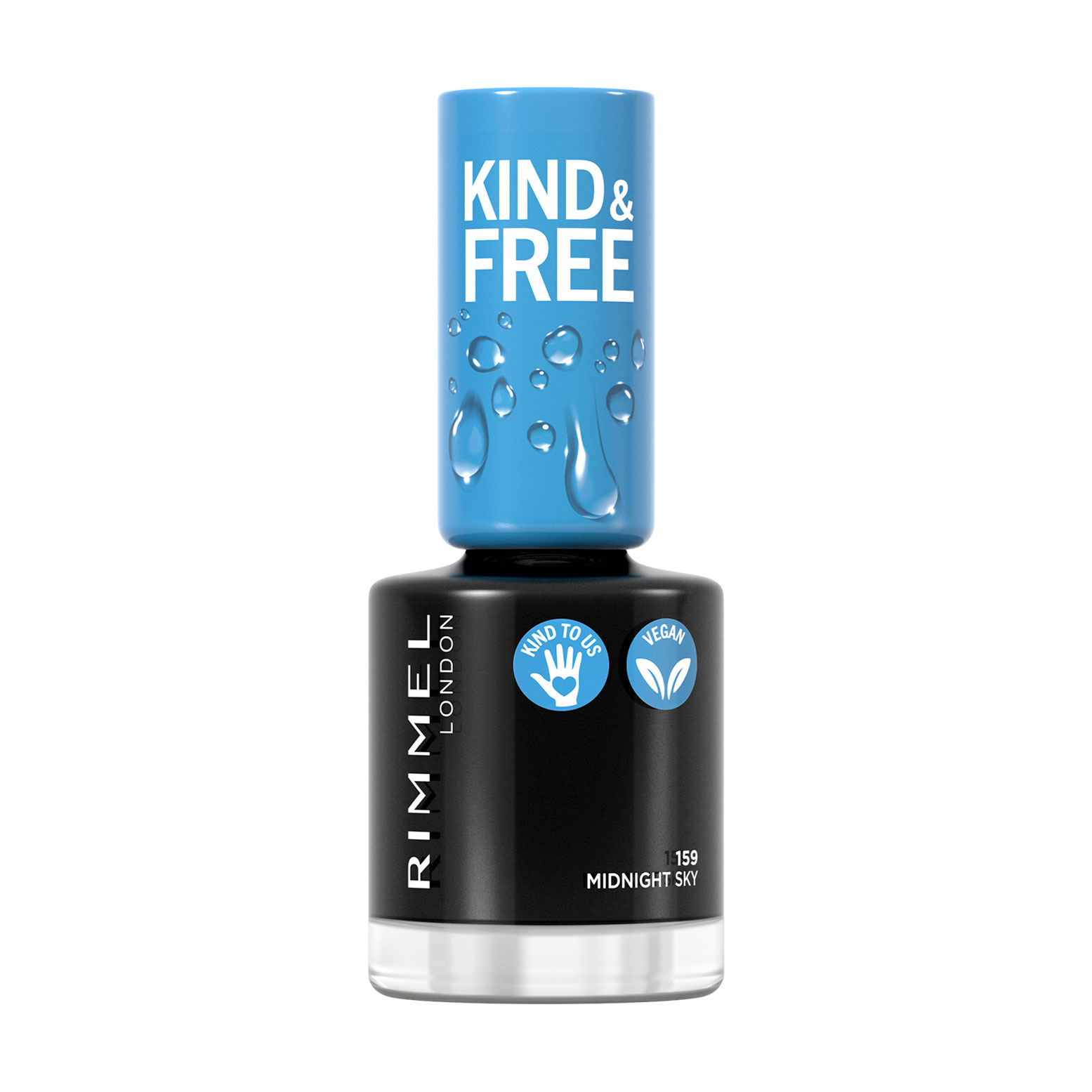 

Лак для нігтів Rimmel Kind & Free 159 Midnight Sky, 8 мл