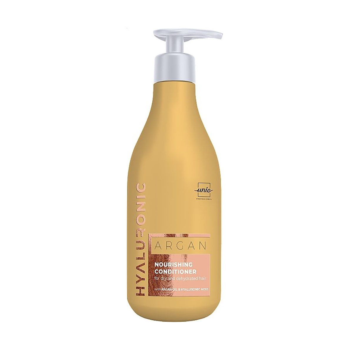 

Уцінка! Живильний кондиціонер Unic Hyaluronic Argan Nourishing Conditioner для сухого та зневодненого волосся, 500 мл