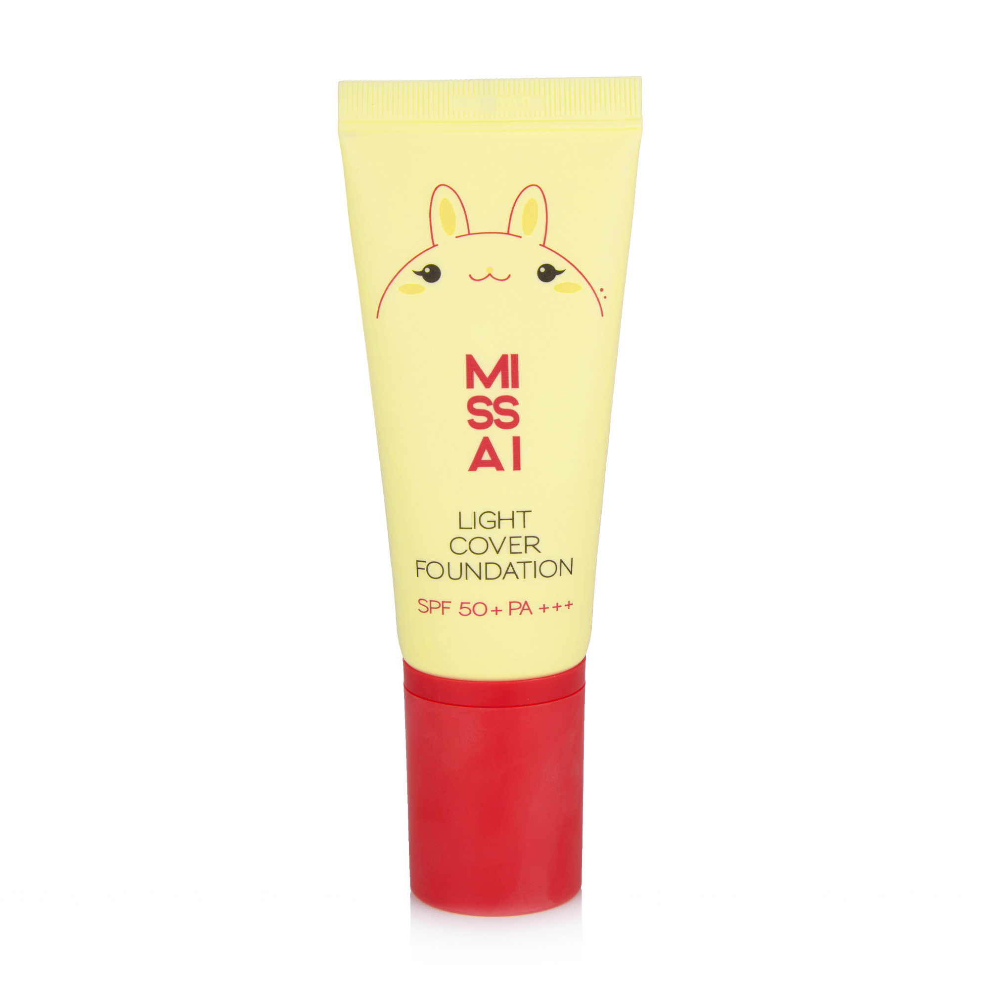 

Тональний крем для обличчя Missai Light Cover Foundation SPF 50+ PA+++, 2 Natural Beige, 30 мл