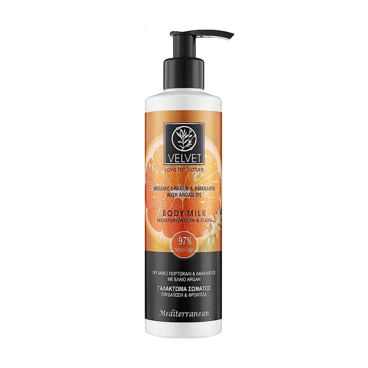

Молочко для тіла Velvet Love for Nature Organic Orange & Amaranth Body Milk, 250 мл