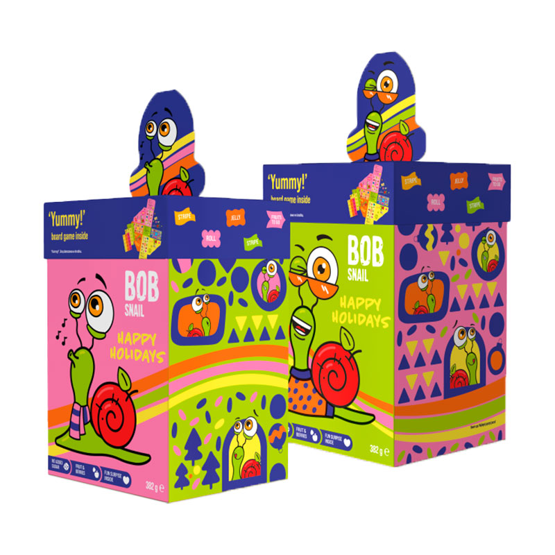 

Набір Bob Snail Різдвяний бокс з іграшкою та грою, 382 г