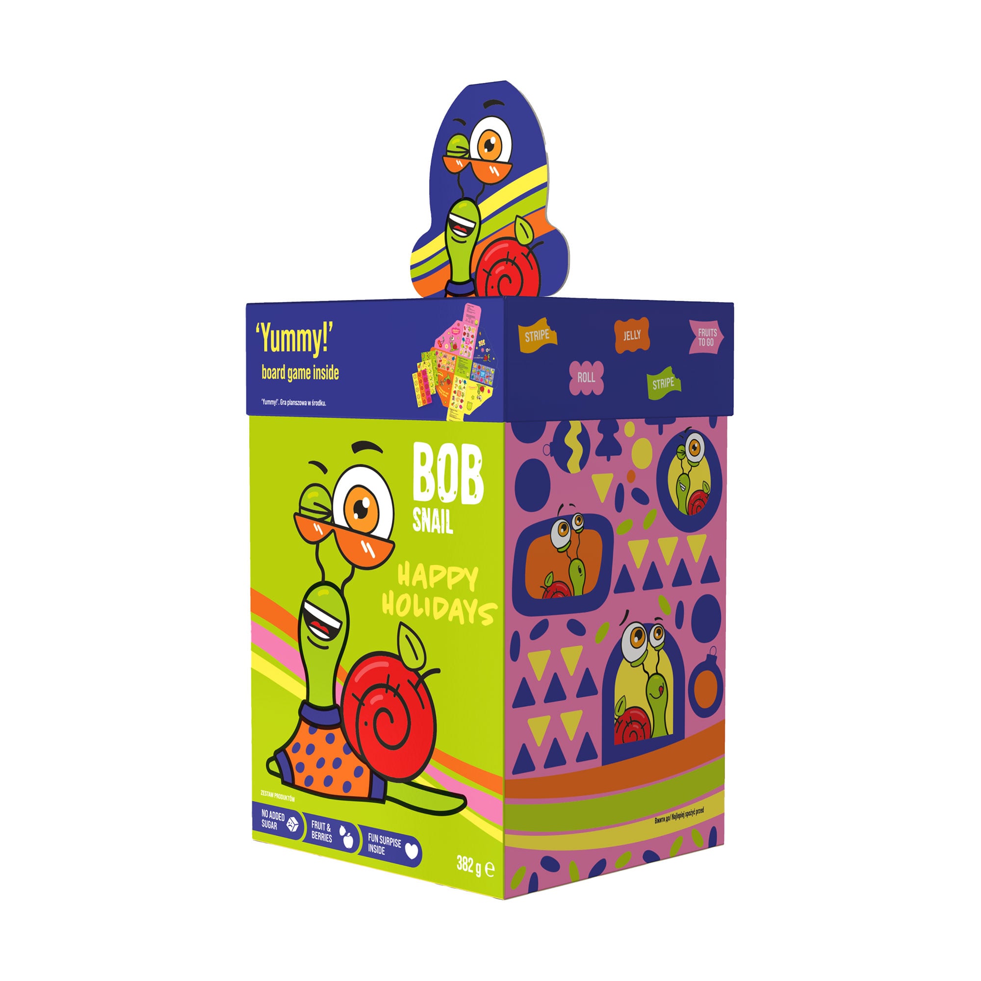 

Набір Bob Snail Різдвяний бокс з іграшкою та грою, 382 г