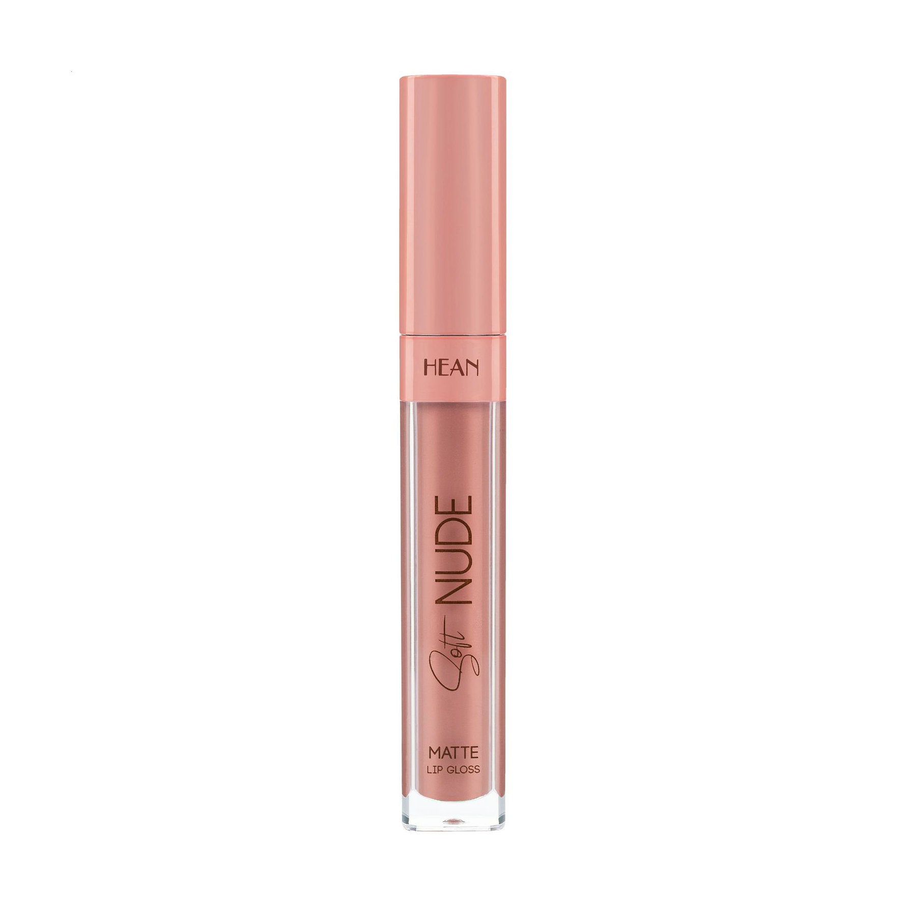 

Уцінка! Матовий блиск для губ Hean Soft Nude Matte Lip Gloss 61 Perfect Nude, 6 мл