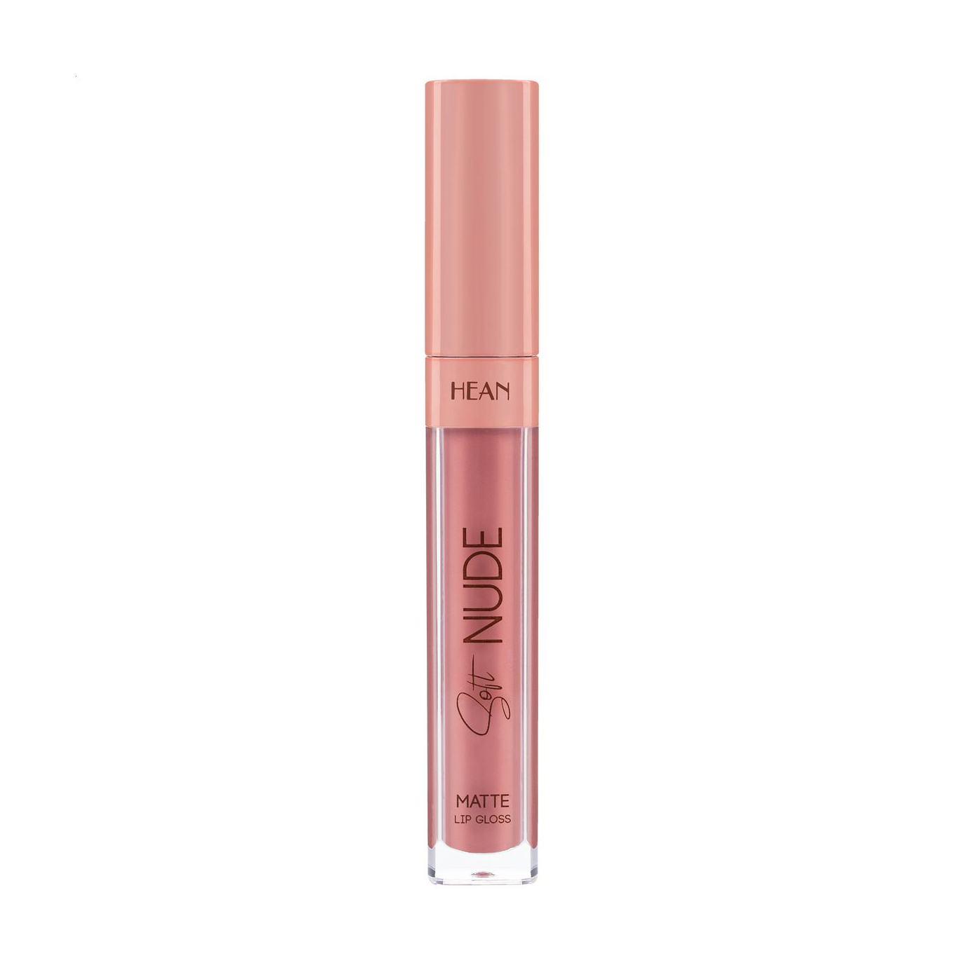 

Уцінка! Матовий блиск для губ Hean Soft Nude Matte Lip Gloss 62 Juicy Nude, 6 мл