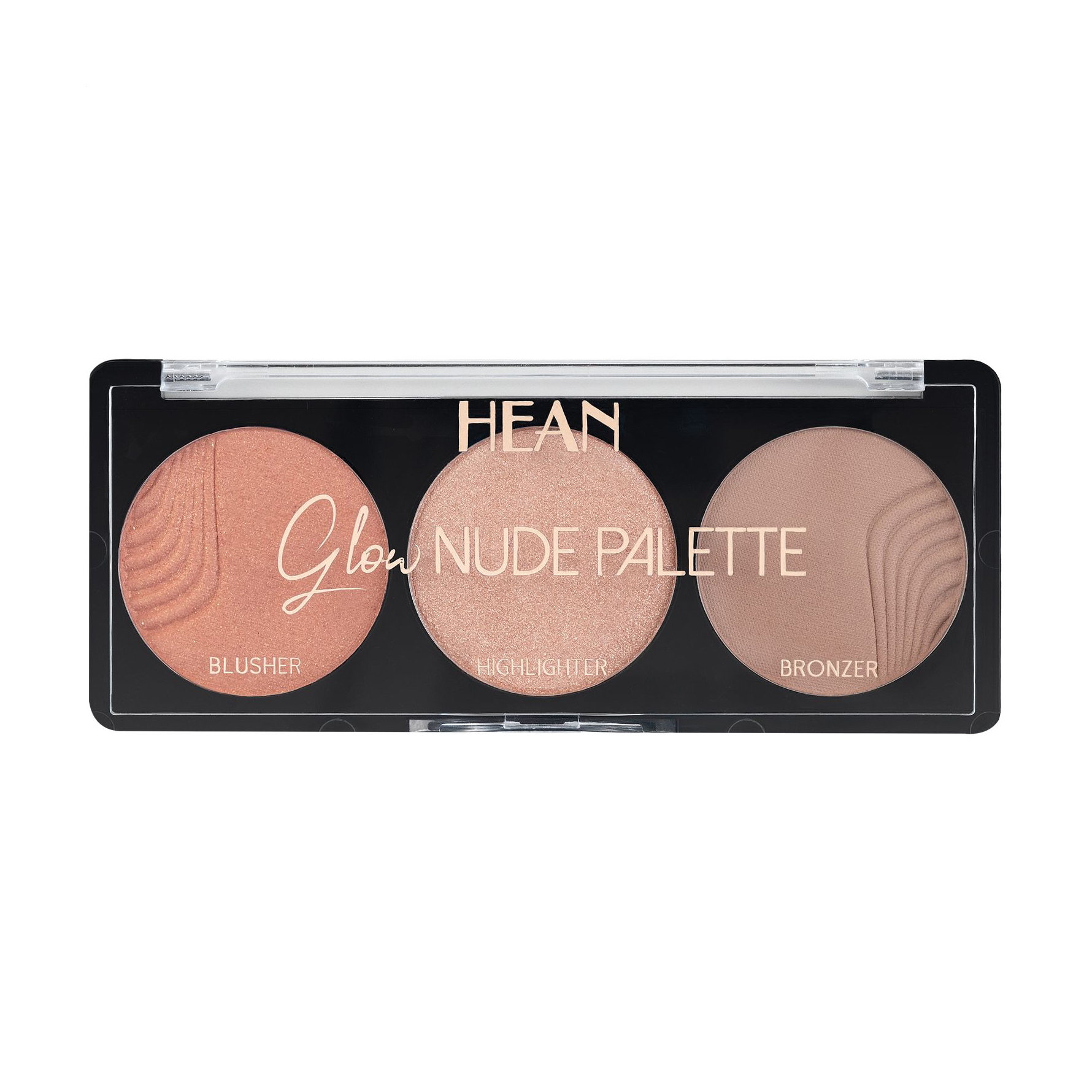 

Уцінка! Палетка для контурингу обличчя Hean Glow Nude Palette Sunglow, 9 г