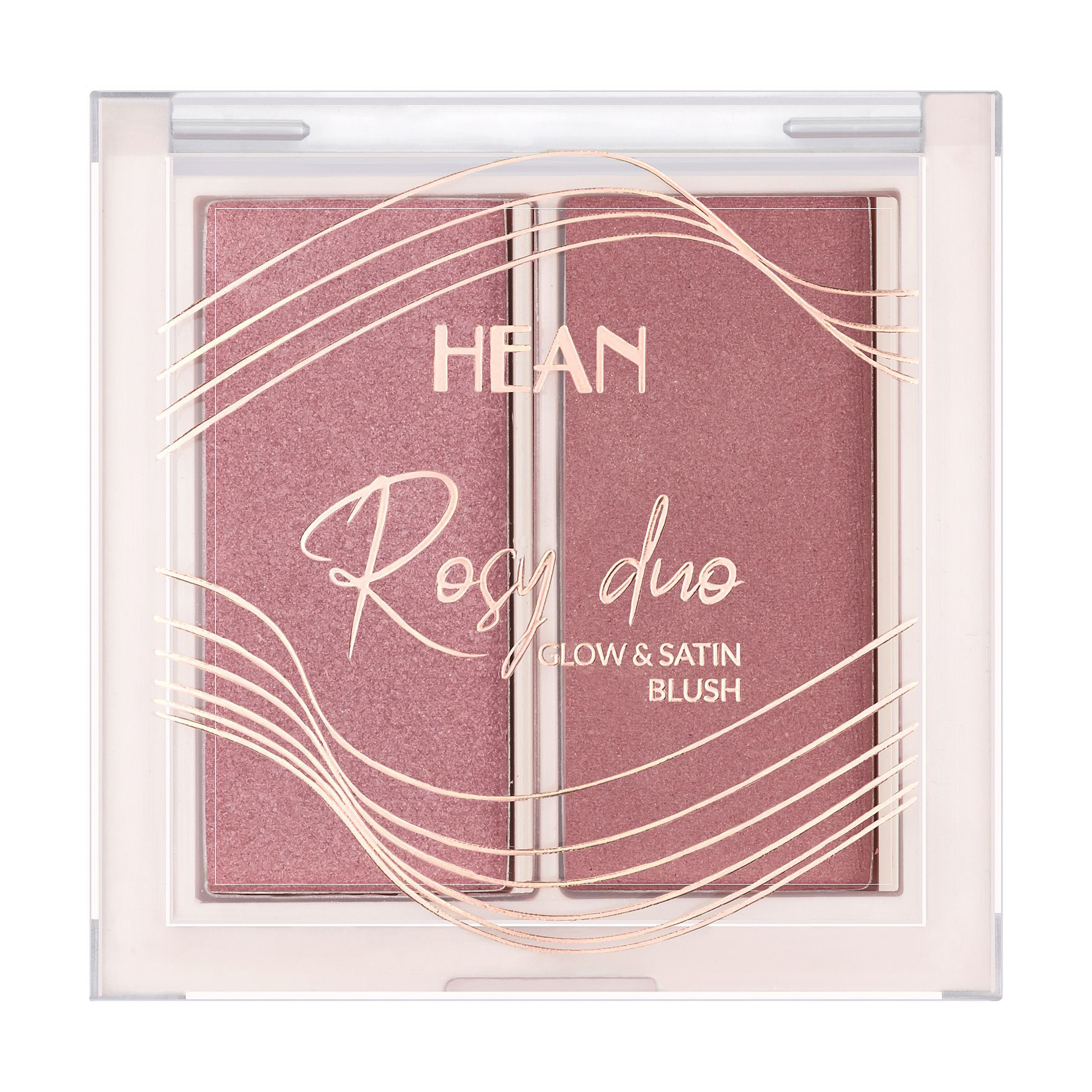 

Уцінка! Палетка рум'ян для обличчя Hean Duo Rosy RD2 Lovely, 6 г