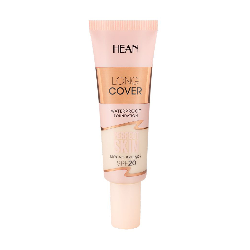 

Водостійкий тональний крем для обличчя Hean Long Cover Perfect Skin SPF 20, C01 Ivory, 25 мл