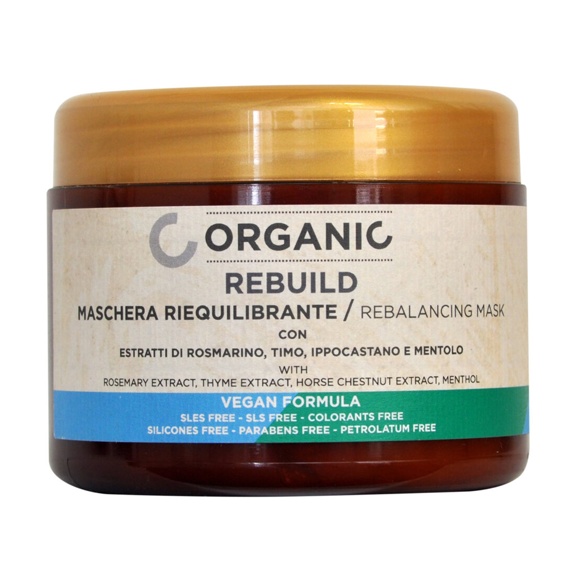 

Уцінка! Відновлювальна маска Punti Di Vista Organic Rebuild Rebalancing Mask для сухого та ламкого волосся, 500 мл