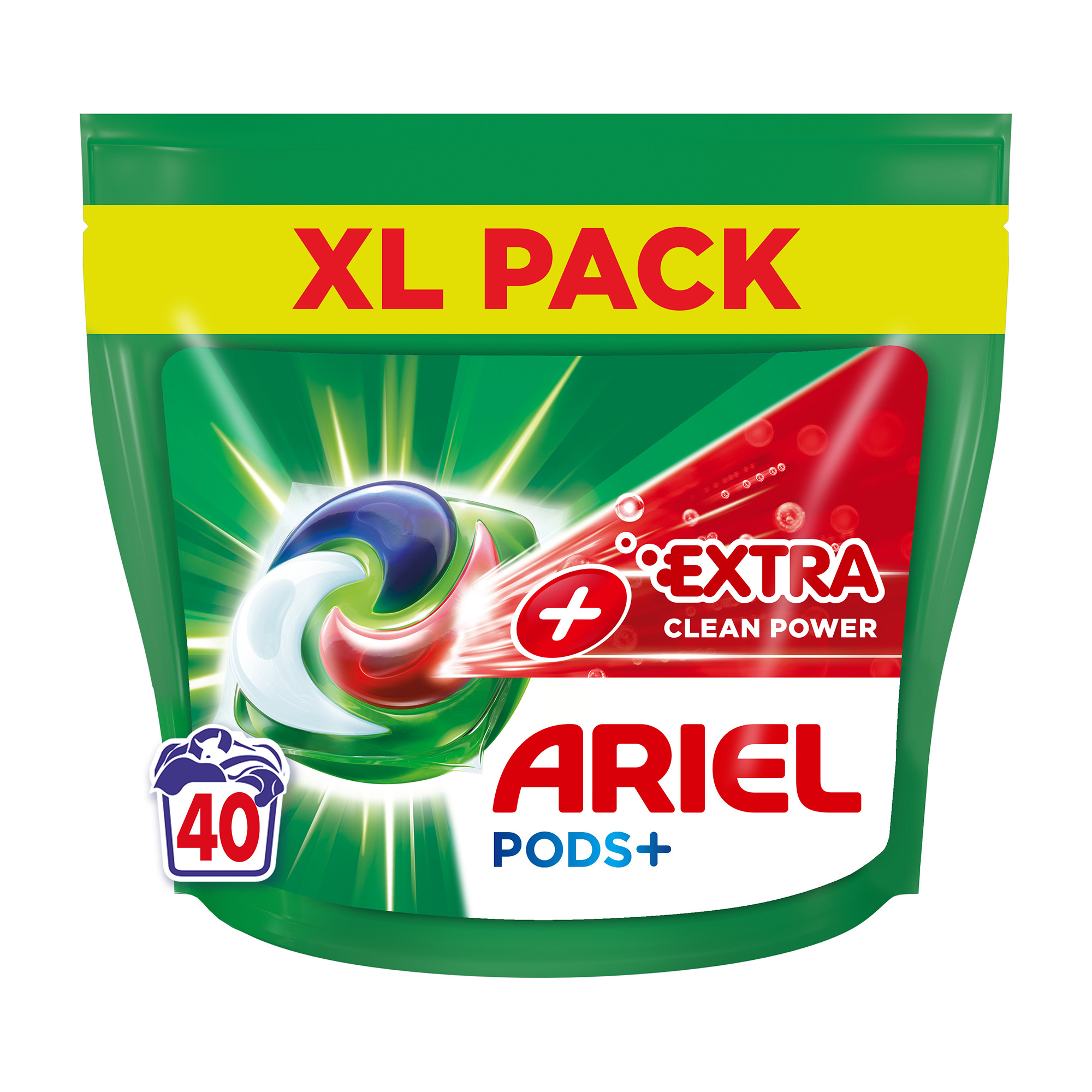 

Уцінка! Капсули для прання Ariel Pods+ Extra Clean Power Сила екстраочищення, 40 циклів прання, 40 шт