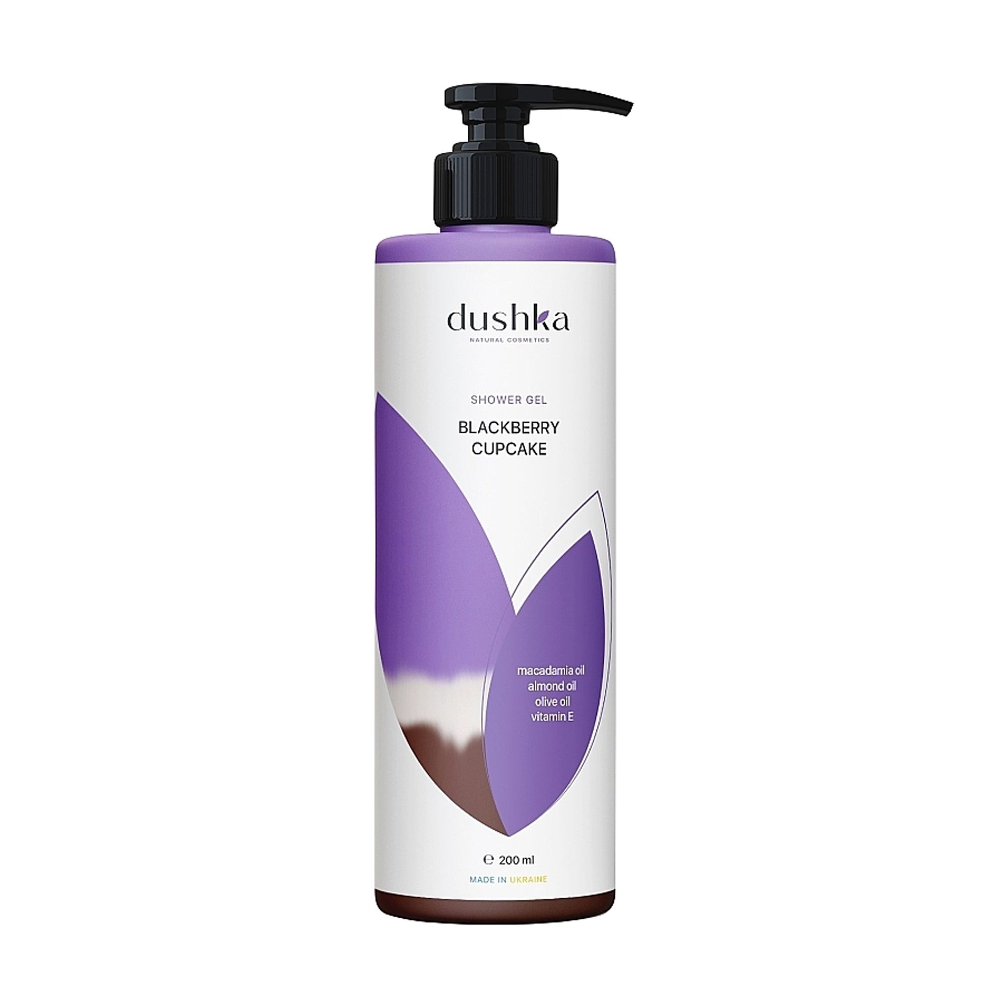 

Уцінка! Гель для душу Dushka Blackberry Cupcake Shower Gel, 200 мл