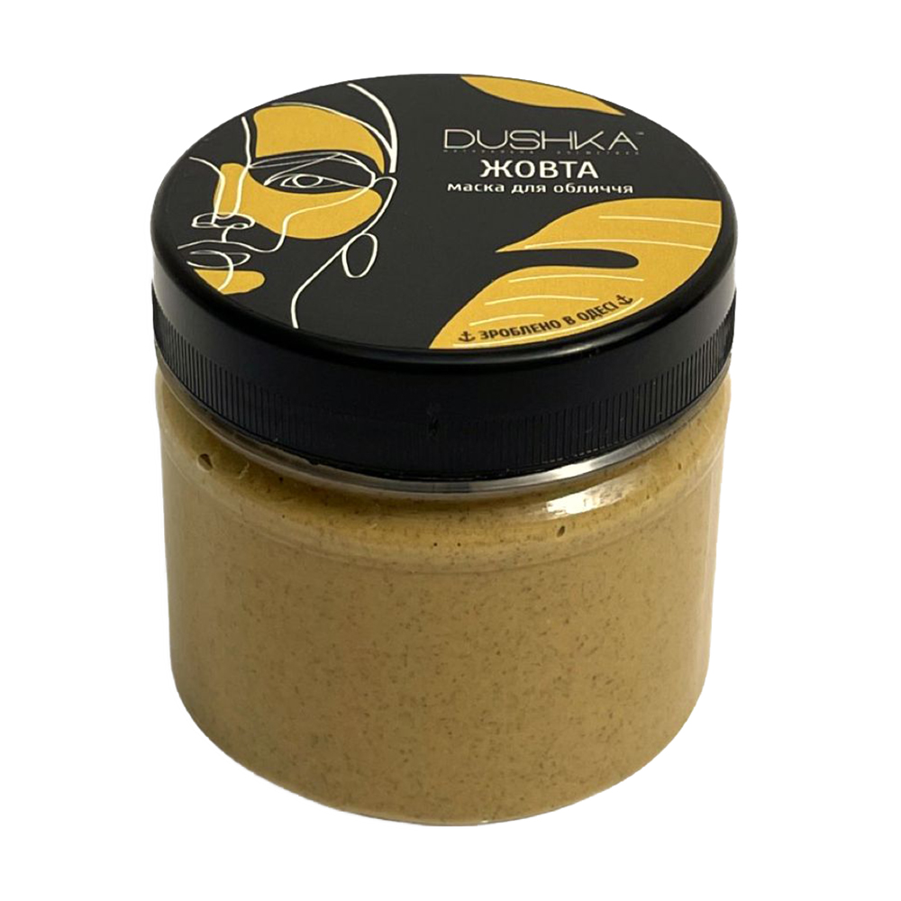 

Уцінка! Маска для обличчя Dushka Жовта, 150 г