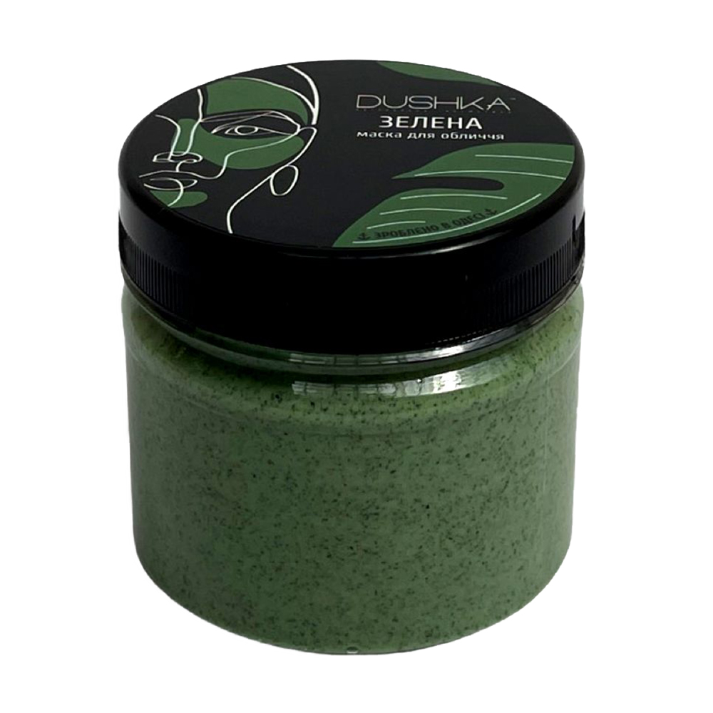 

Уцінка! Маска для обличчя Dushka Зелена, 150 мл