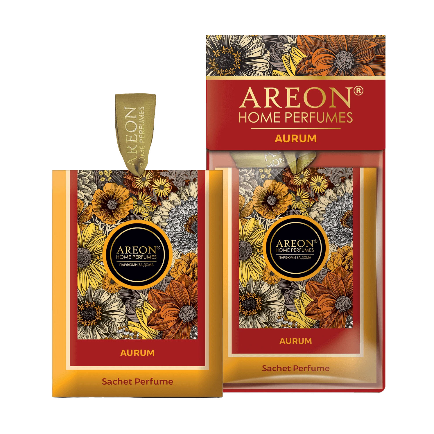 

Ароматизоване саше Areon Home Perfume Aurum