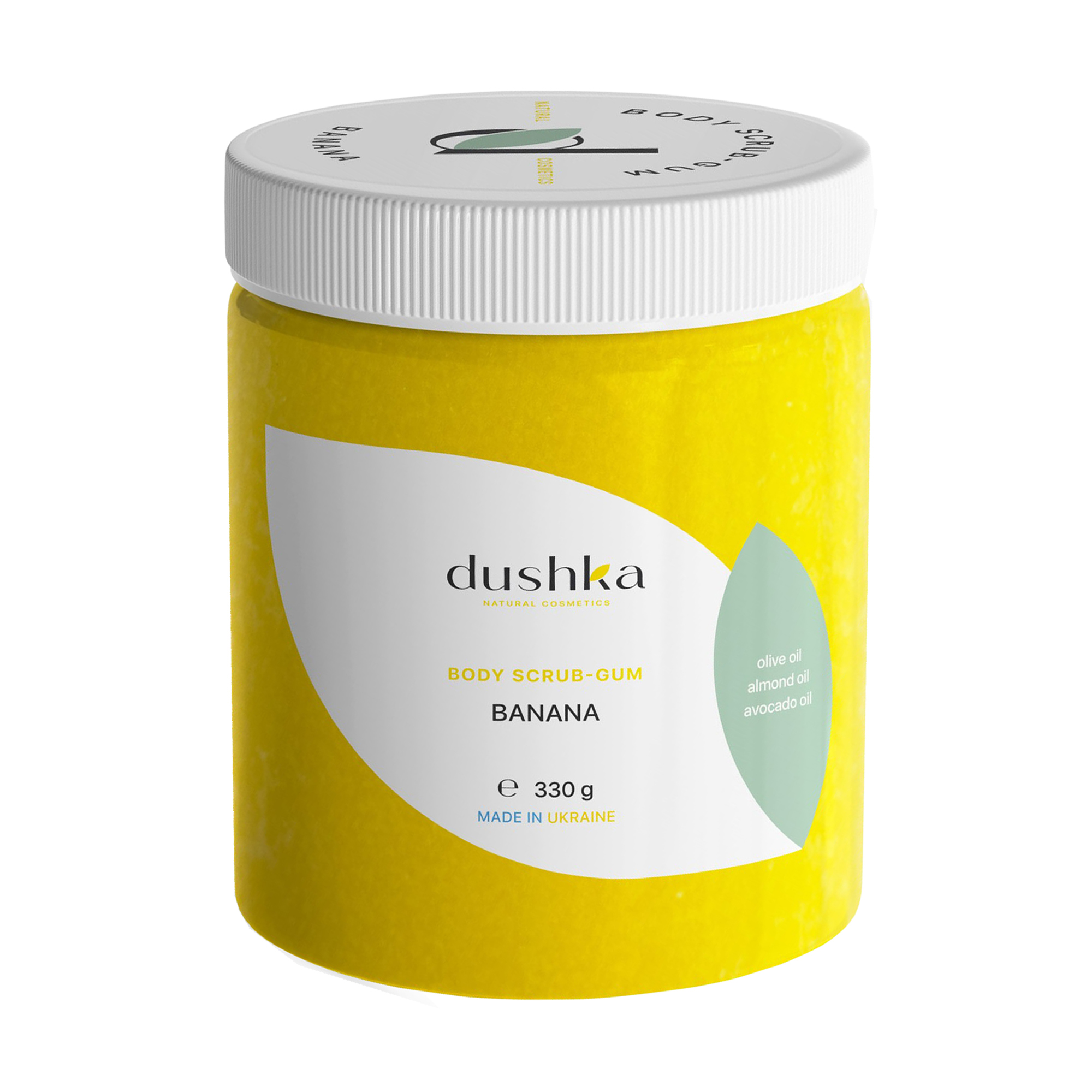 

Уцінка! Скраб-жуйка для тіла Dushka Banana Body Scrub-Gum, 330 г