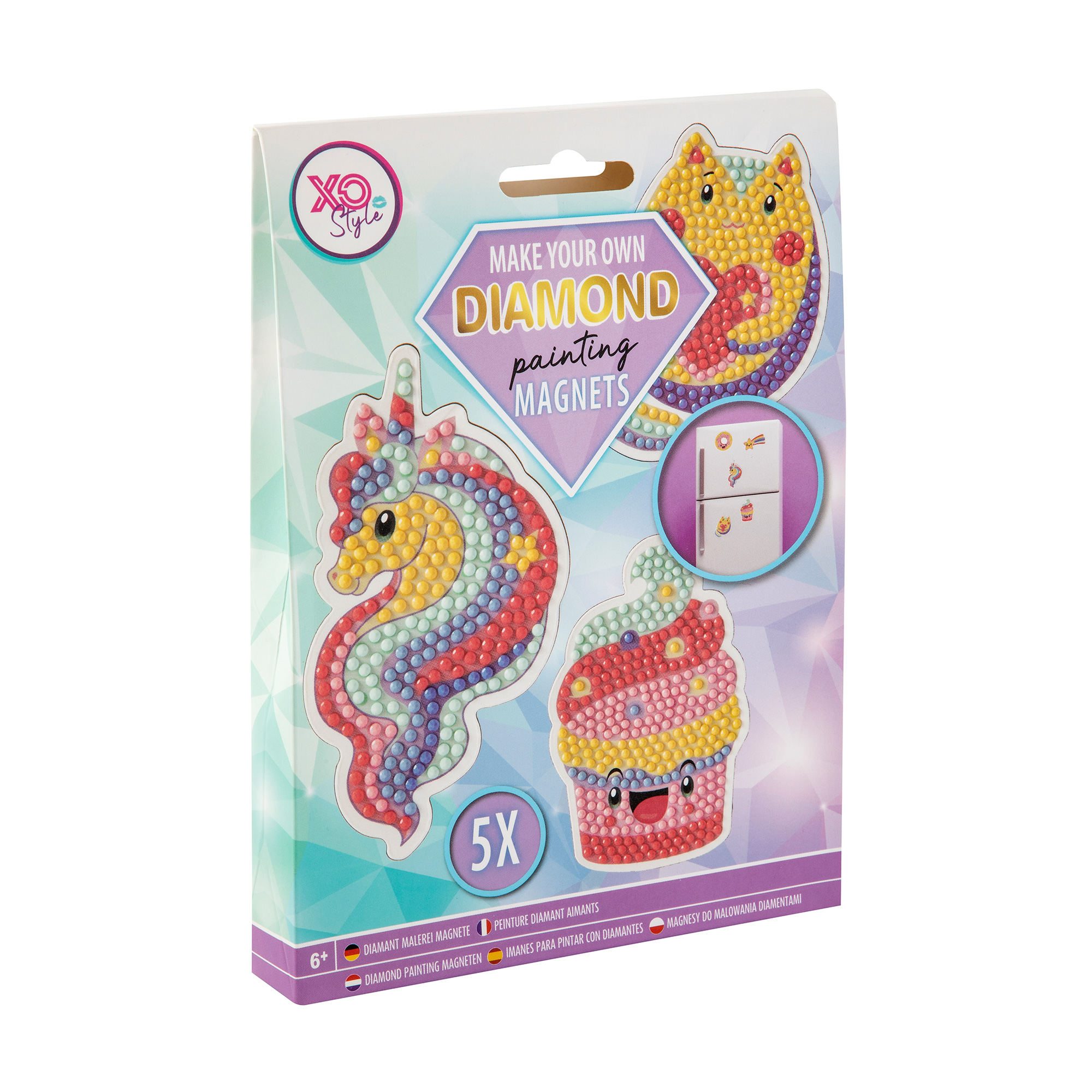 

Набір магнітів Grafix Diamond Sweet від 6 років (260015_2)