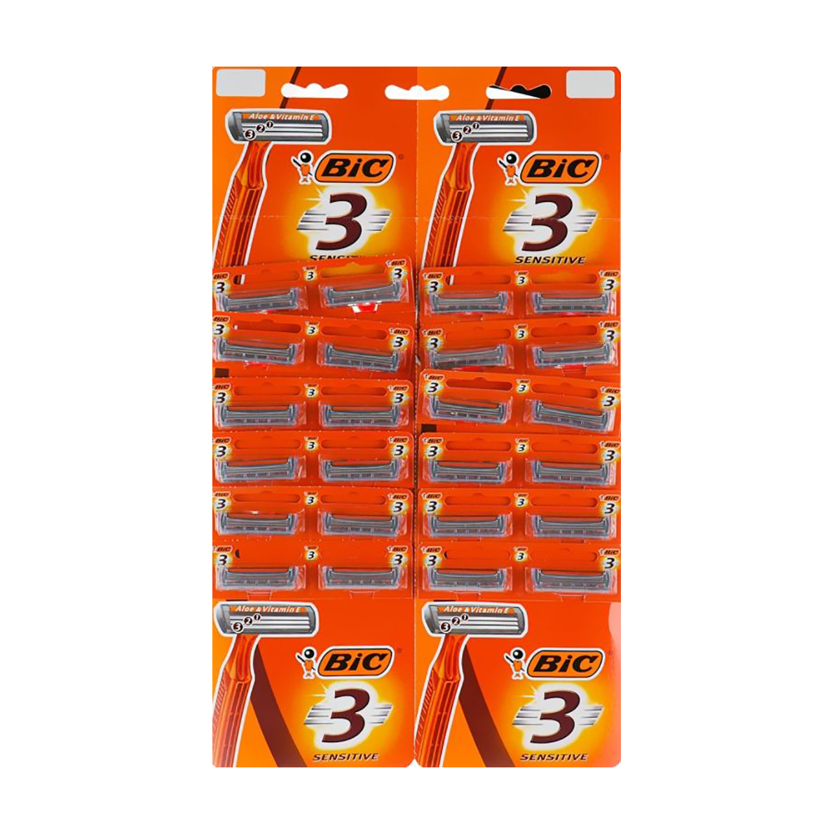 

Одноразові станки для гоління BIC 3 Sensitive чоловічі, 24 шт