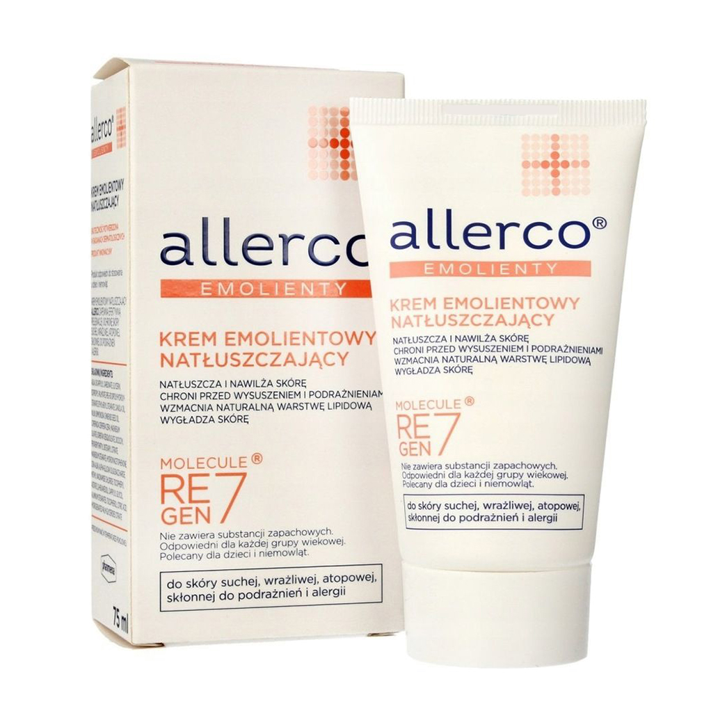

Уцінка! Пом`якшувальний олійний крем для обличчя та тіла Allerco Emollient Oily Cream для сухої, чутливої та атопічної шкіри, 75 мл
