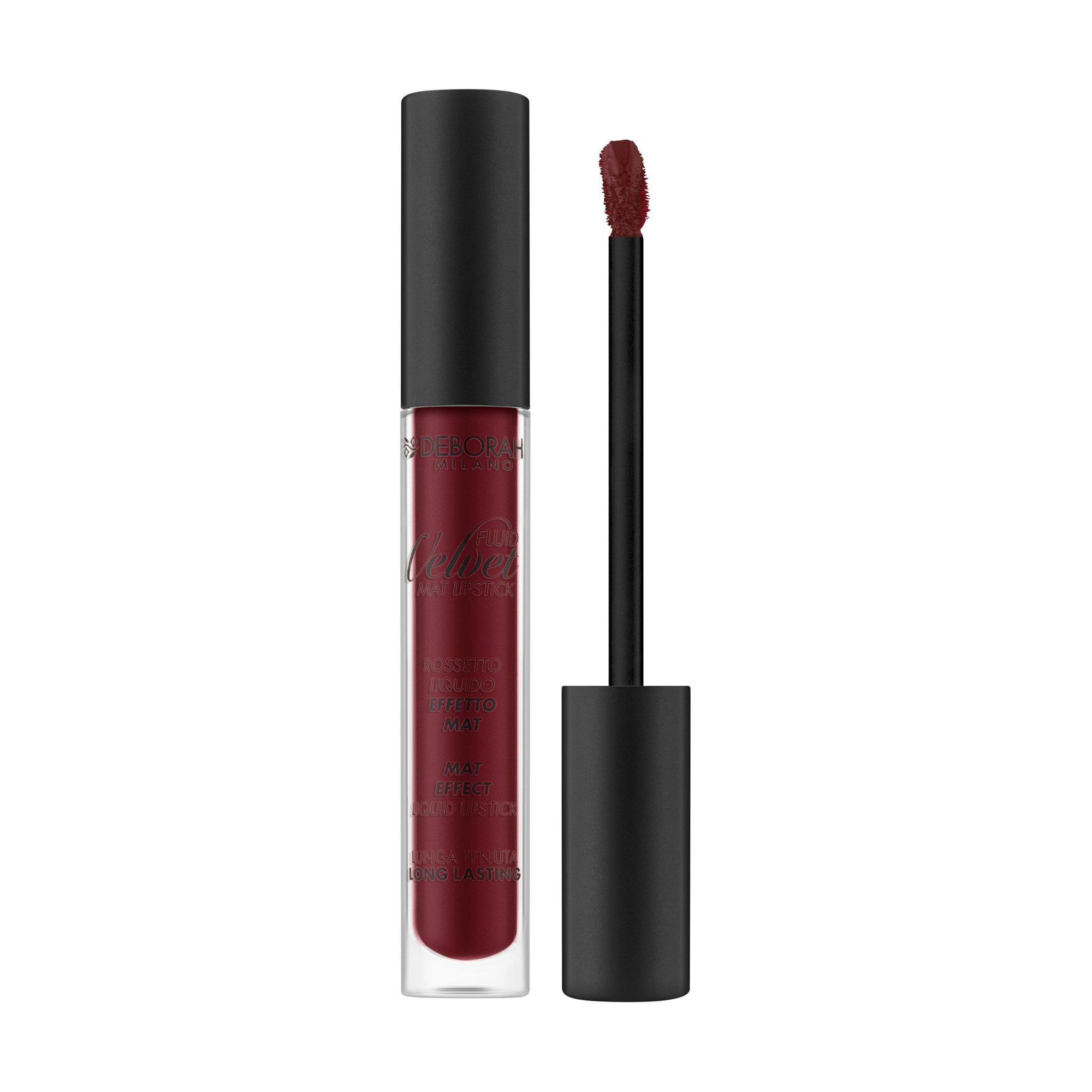 

Уцінка! Рідка матова помада для губ Deborah Fluid Velvet Mat Lipstick 16 Dark Grapes, 8 мл