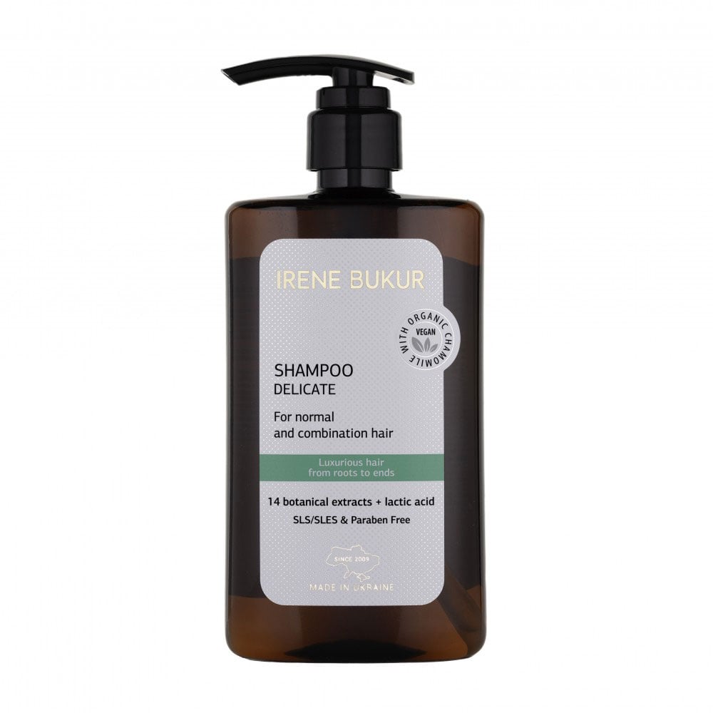 

Шампунь для волосся Irene Bukur Delicate Shampoo Делікатний, 390 мл
