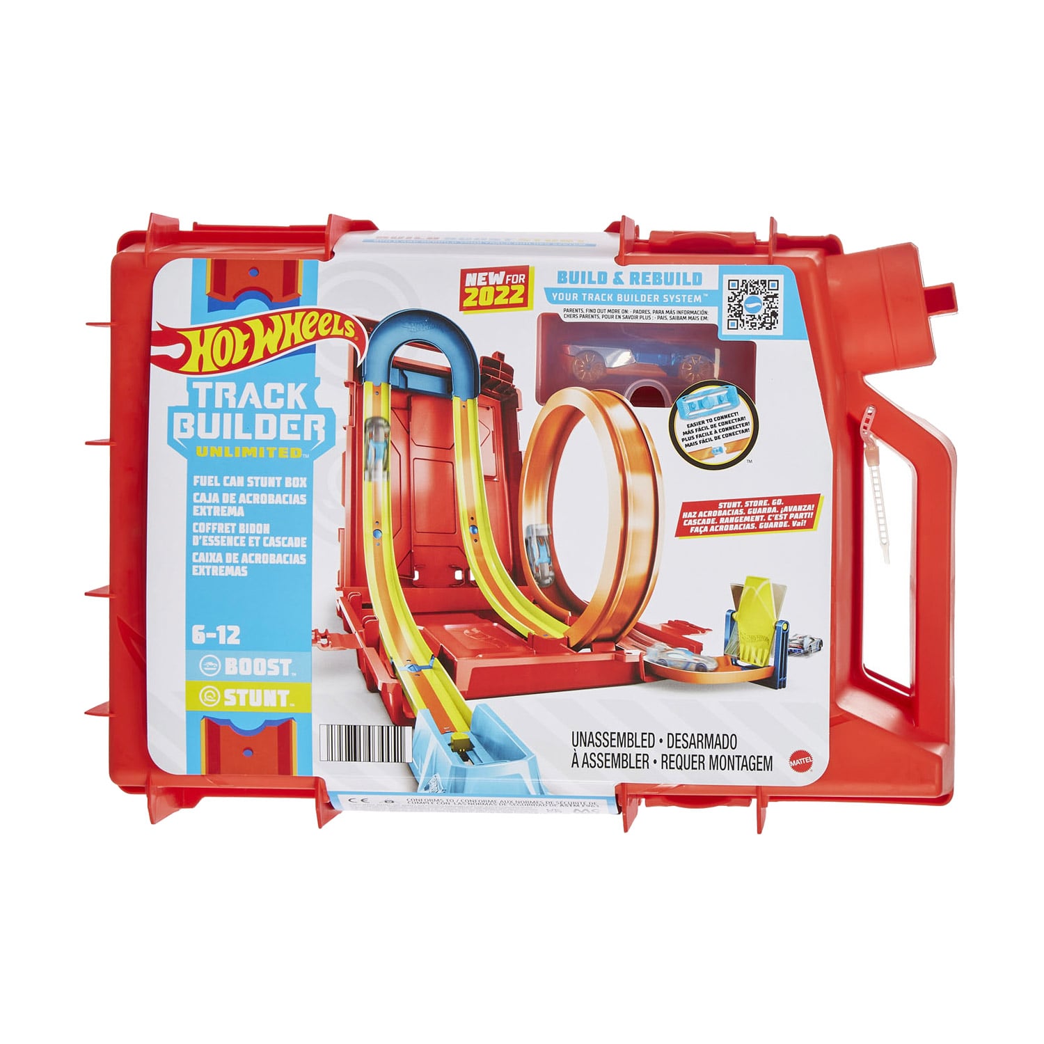 

Автомобільний трек Hot Wheels Турботрюки, від 6 років, 12*36*25 см (HDX78)