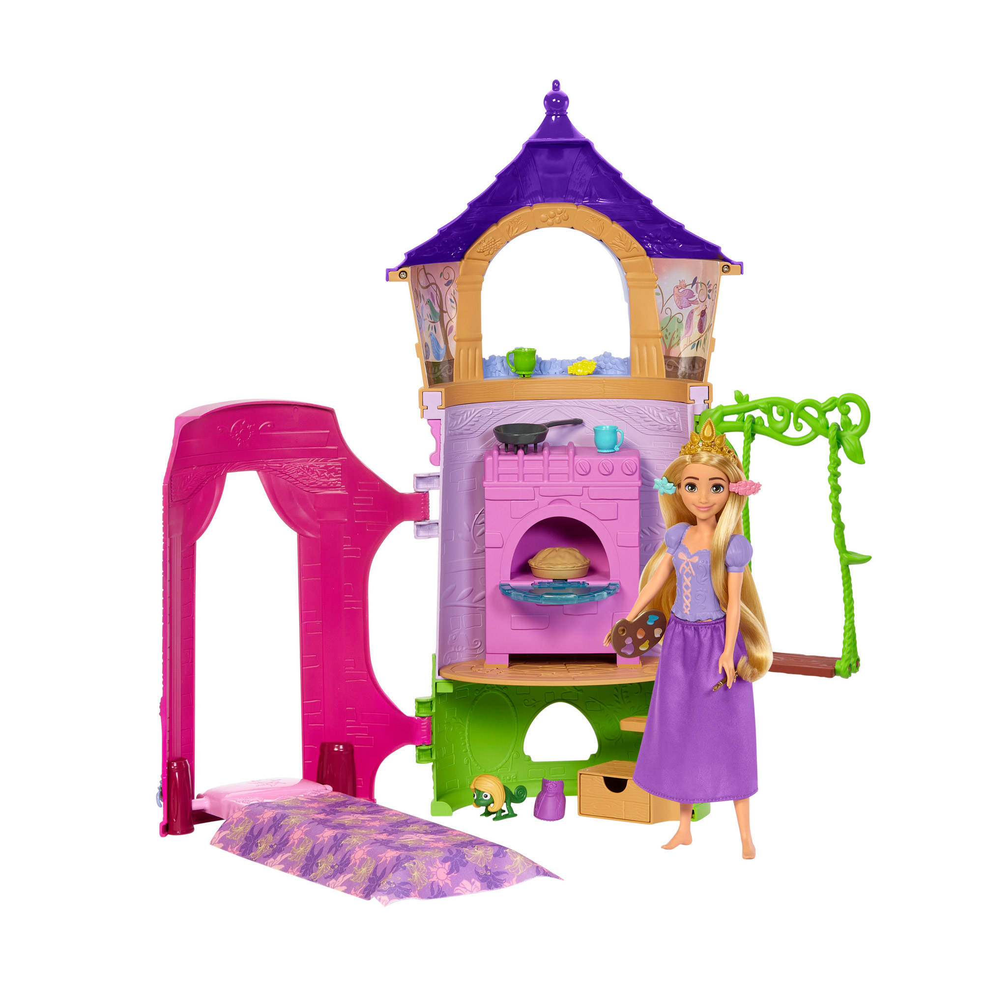 

Ігровий набір Disney Princess Висока вежа з Рапунцель, від 3 років, 51*13*32 см (HLW30)