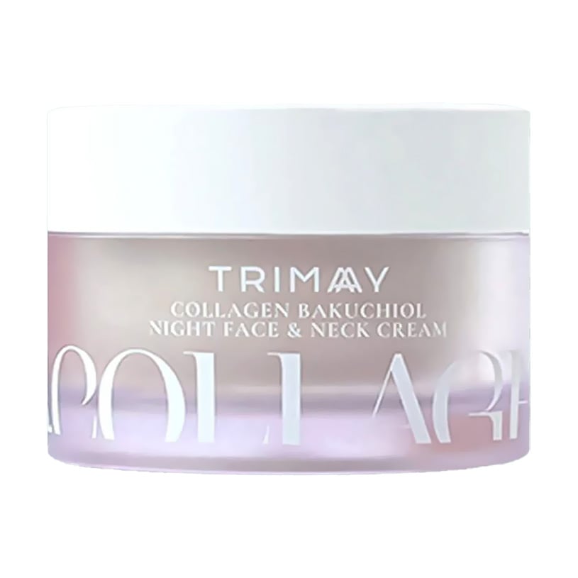 

Нічний крем для обличчя Trimay Collagen Bakuchiol Night Face & Neck Cream, 50 мл