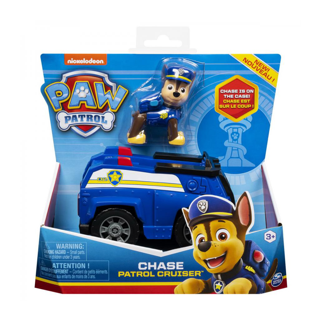 

Ігровий набір Paw Patrol Щенячий патруль: базовий рятівний автомобіль з водієм Гонщик, від 3 років (SM16775/9900)