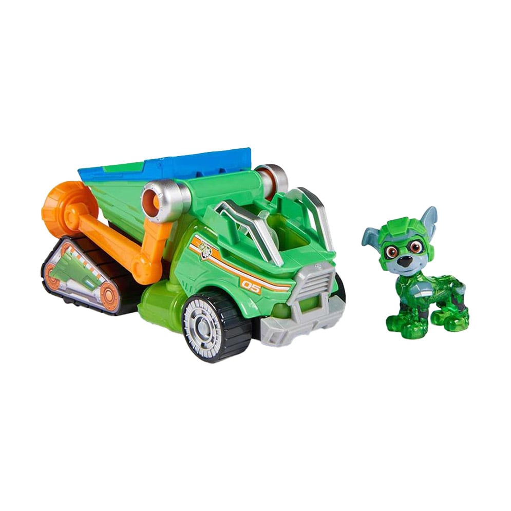 

Великий рятувальний автомобіль-трансформер Paw Patrol Щенячий патруль у кіно 2: з водієм Роккі, від 3 років (SM17776/5000)