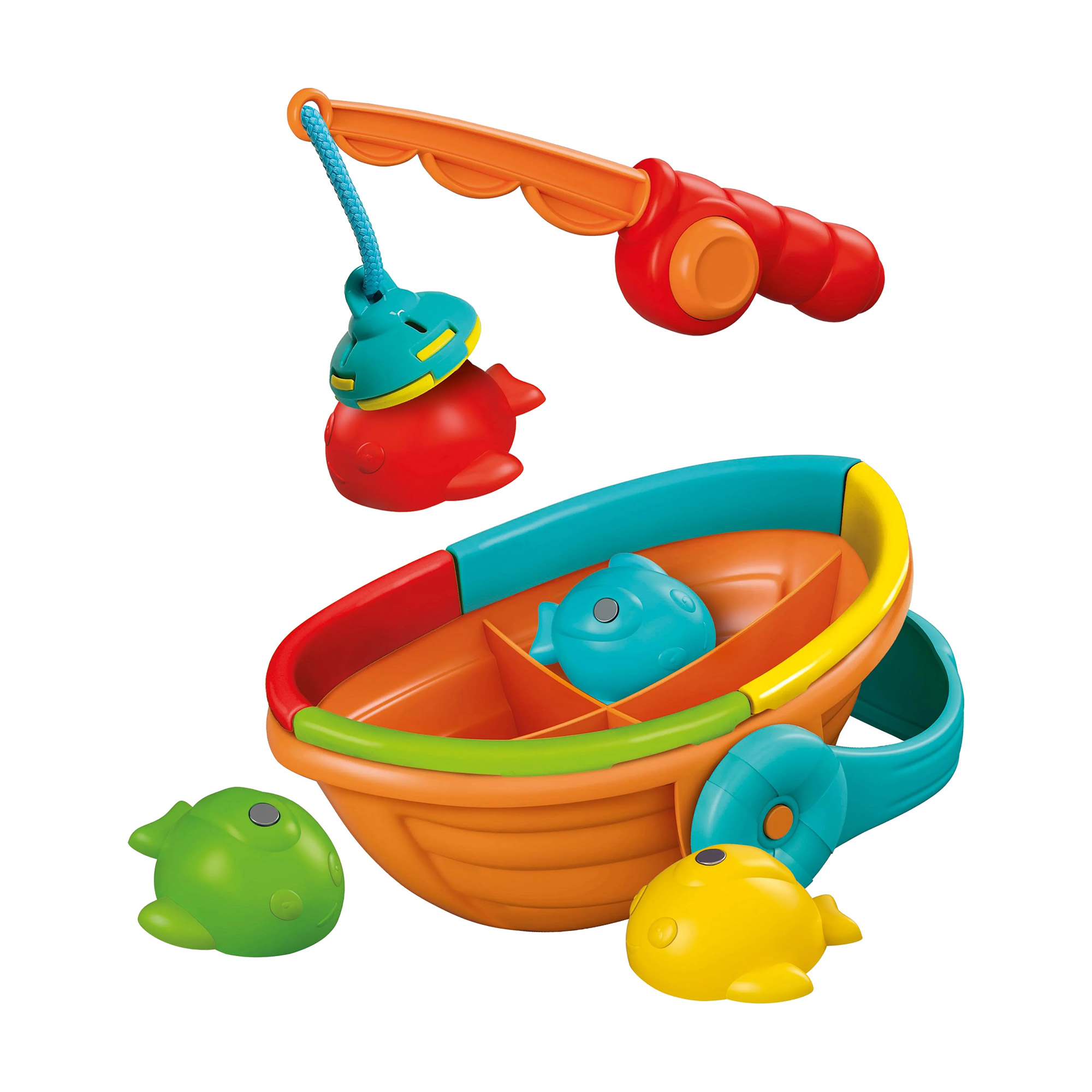 

Розвивальна іграшка Clementoni Яскрава рибалка, від 1 року, 24*19.5*11.5 см (17688)