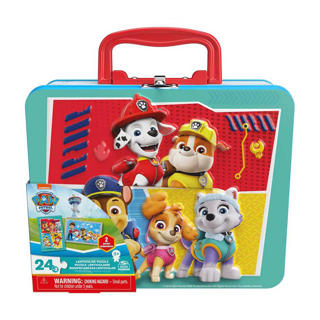 

Пазл Paw Patrol Щенячий патруль Переливний 2 в 1, у жерстяній коробці, від 3 років, 15*23 см, 48 елементів (SM98424/6066800)