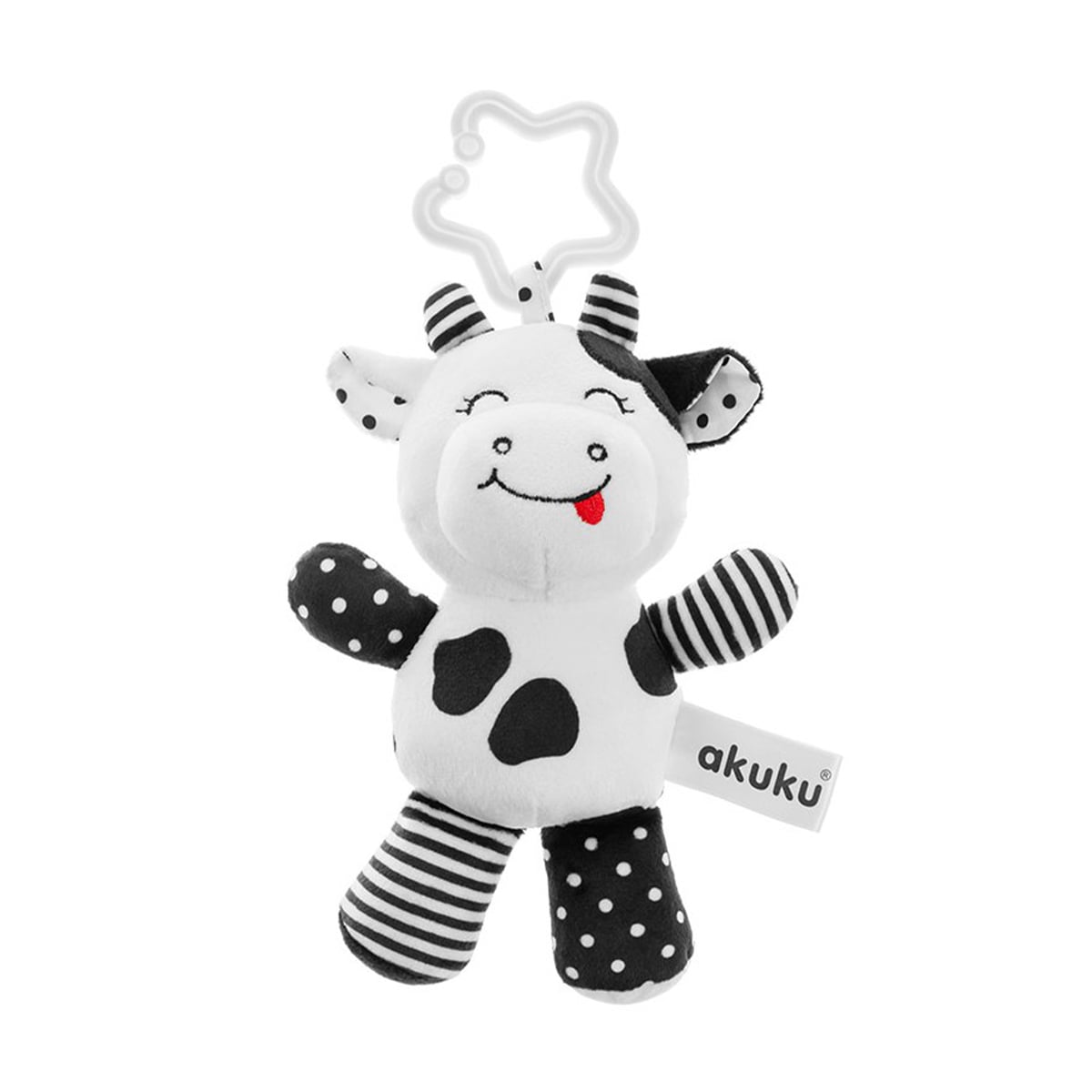 

Підвіска для візків та ліжечок Akuku Коровка, чорно-біла, від народження (A0471)
