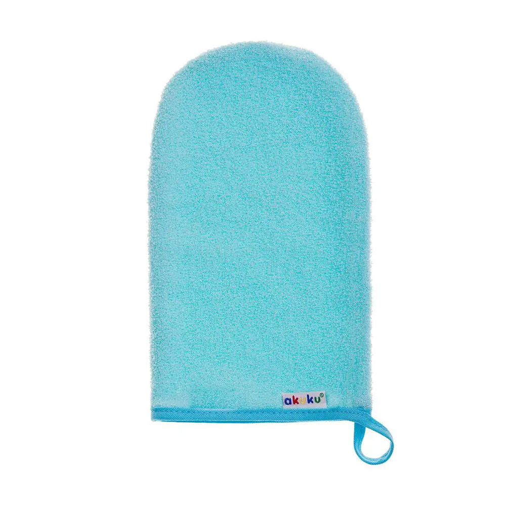 

Дитяча рукавичка для купання Akuku бірюзова (A1126)