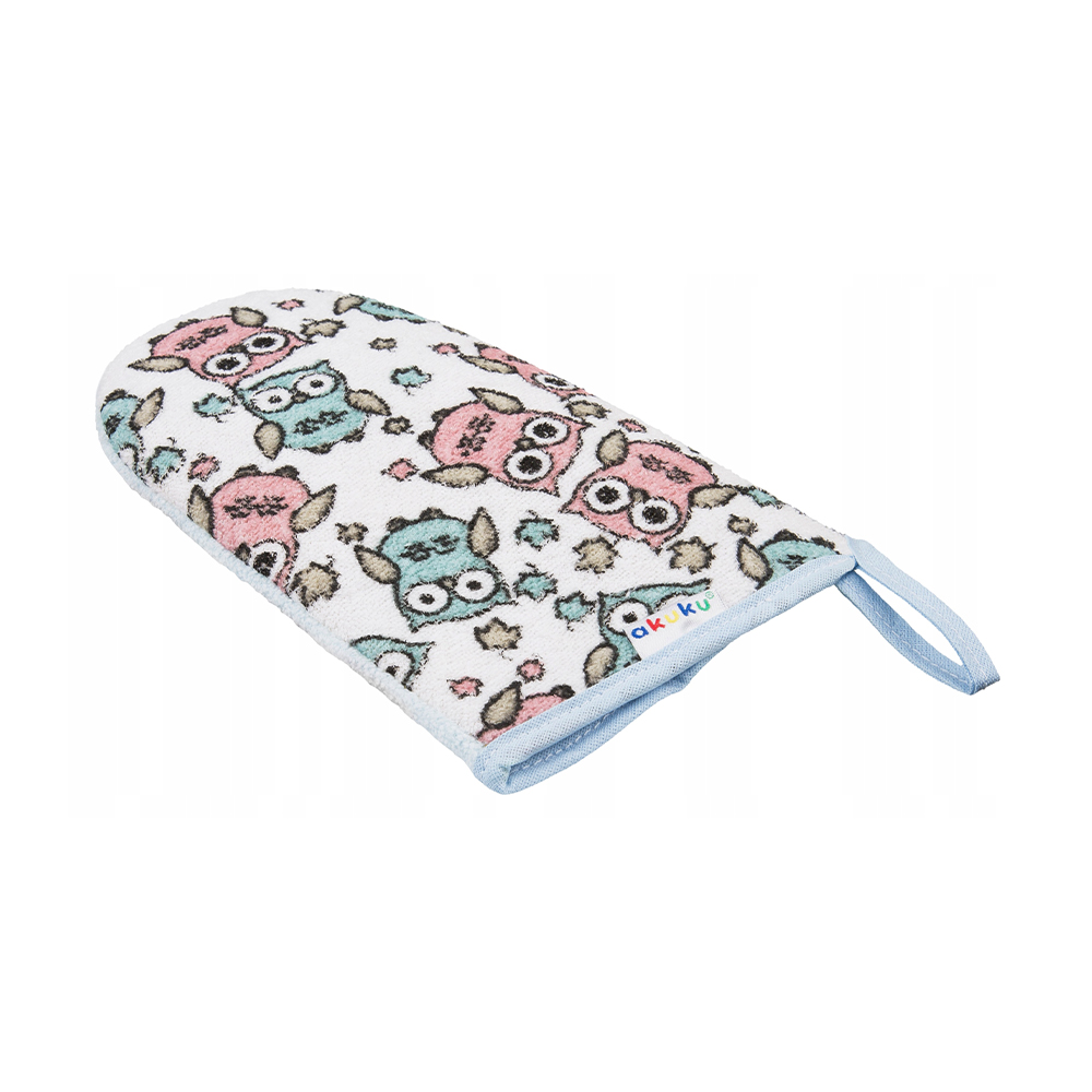 

Дитяча рукавичка для купання Akuku з совами (A1144)