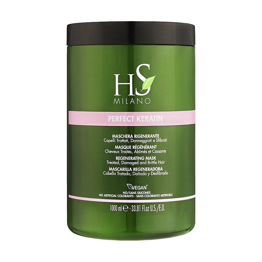 

Уцінка! Маска для волосся HS Milano Perfect Keratin Mask з кератином для ламкого волосся, 1 л